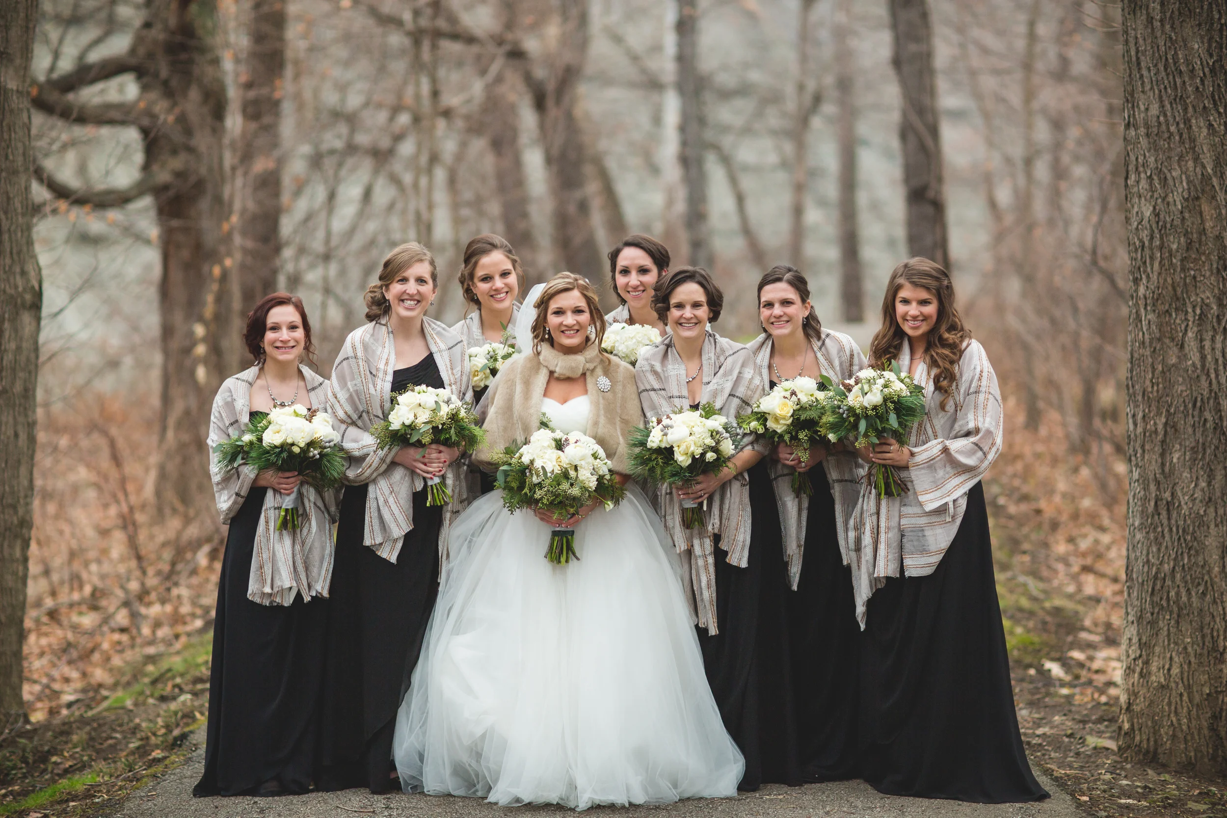 Janelle and Mike wedding at toms country place // cleveland wedding photographer