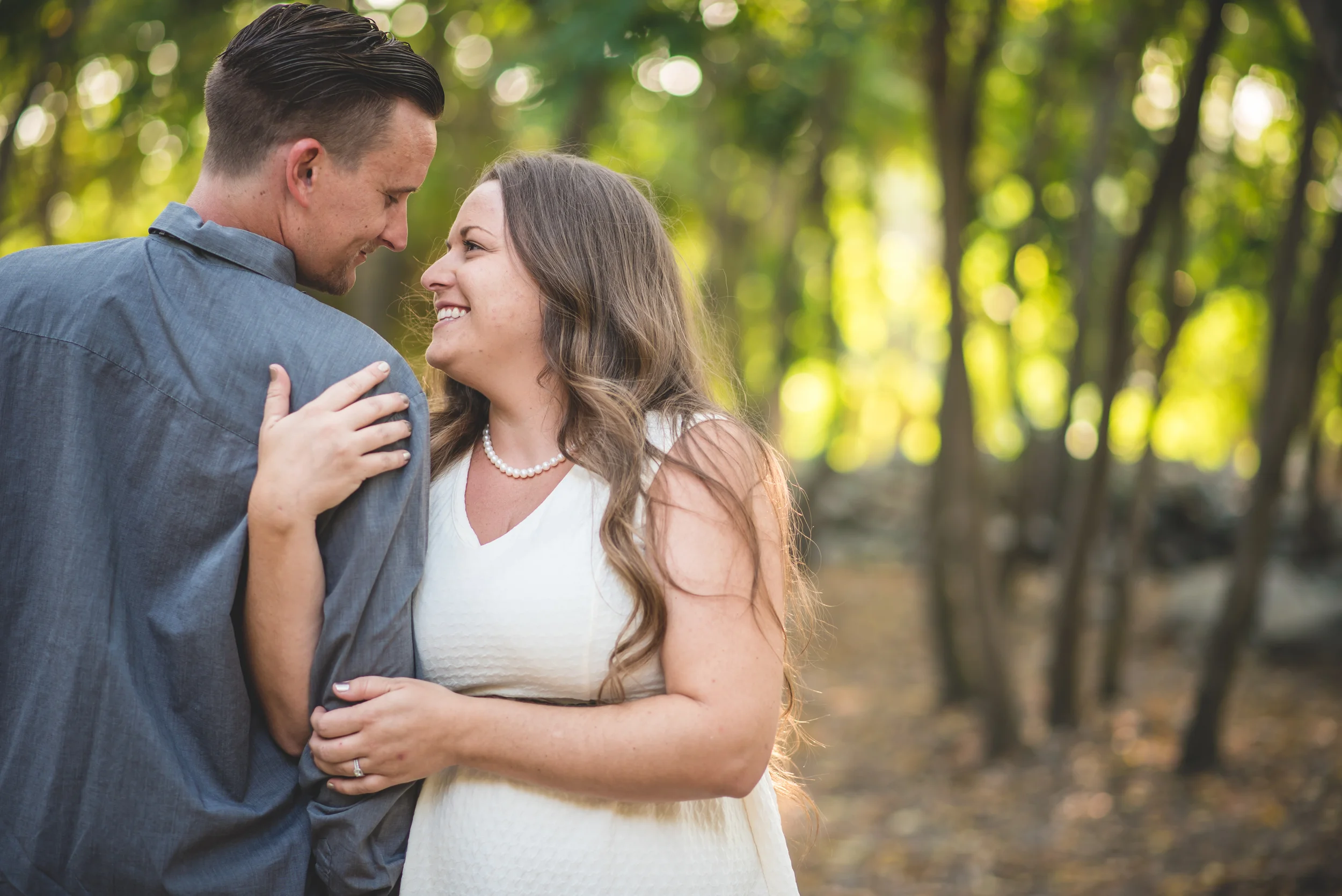 Ayren and Curtis' Engagement photos in Claremont California