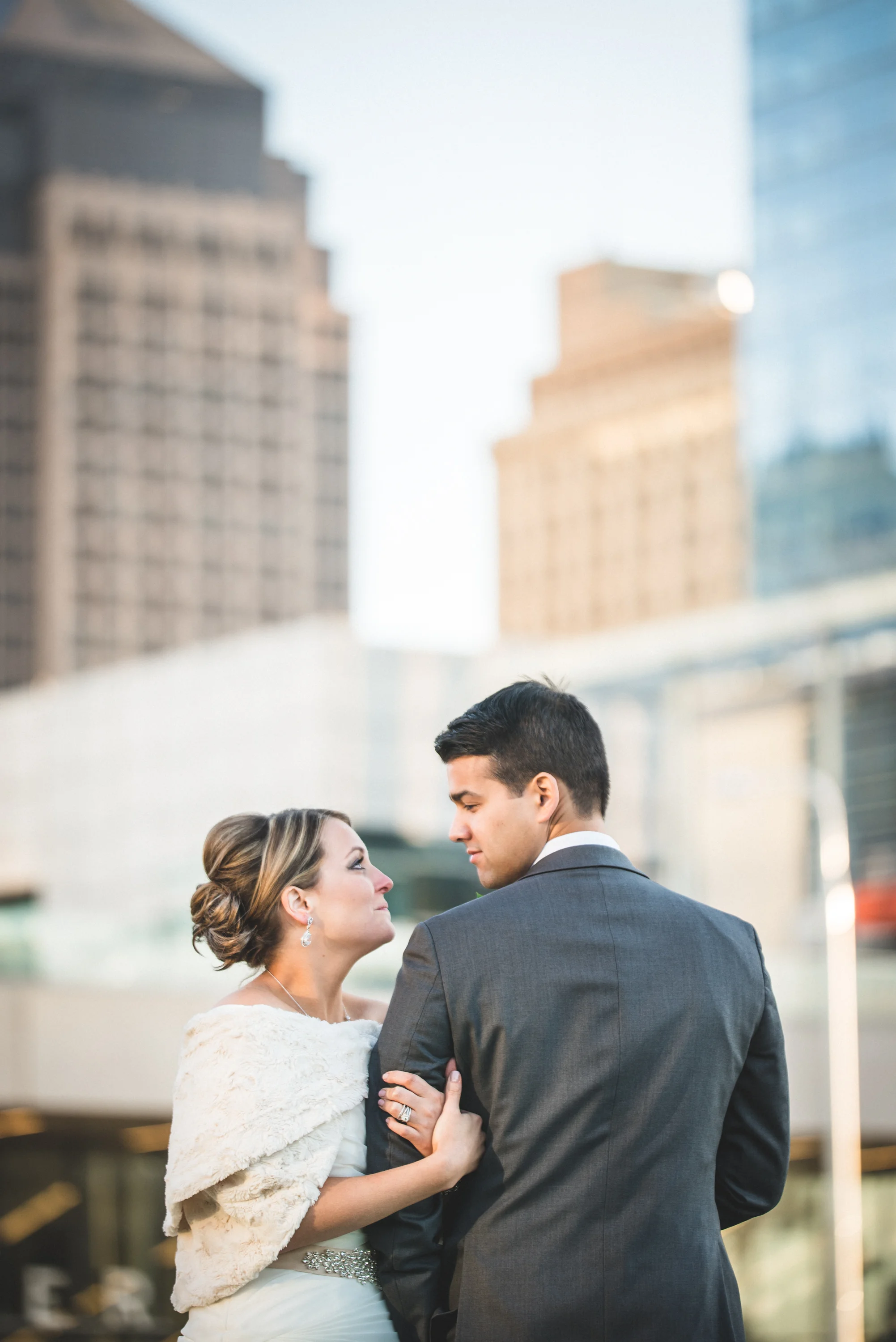 Wedding at City Hall in Cleveland Ohio | Stephanie + Rob