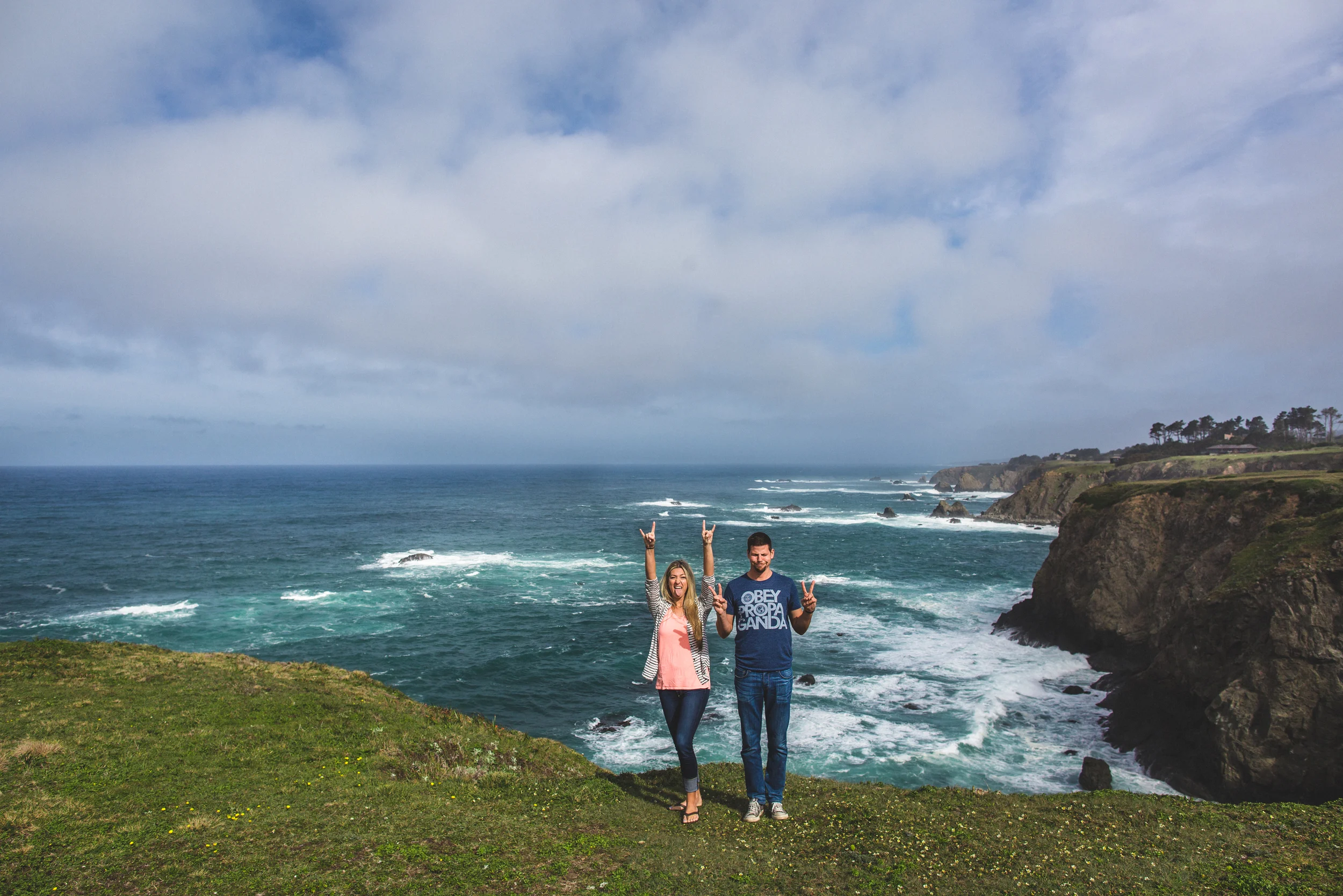 northern california road trip pacific ocean cliff cliffside