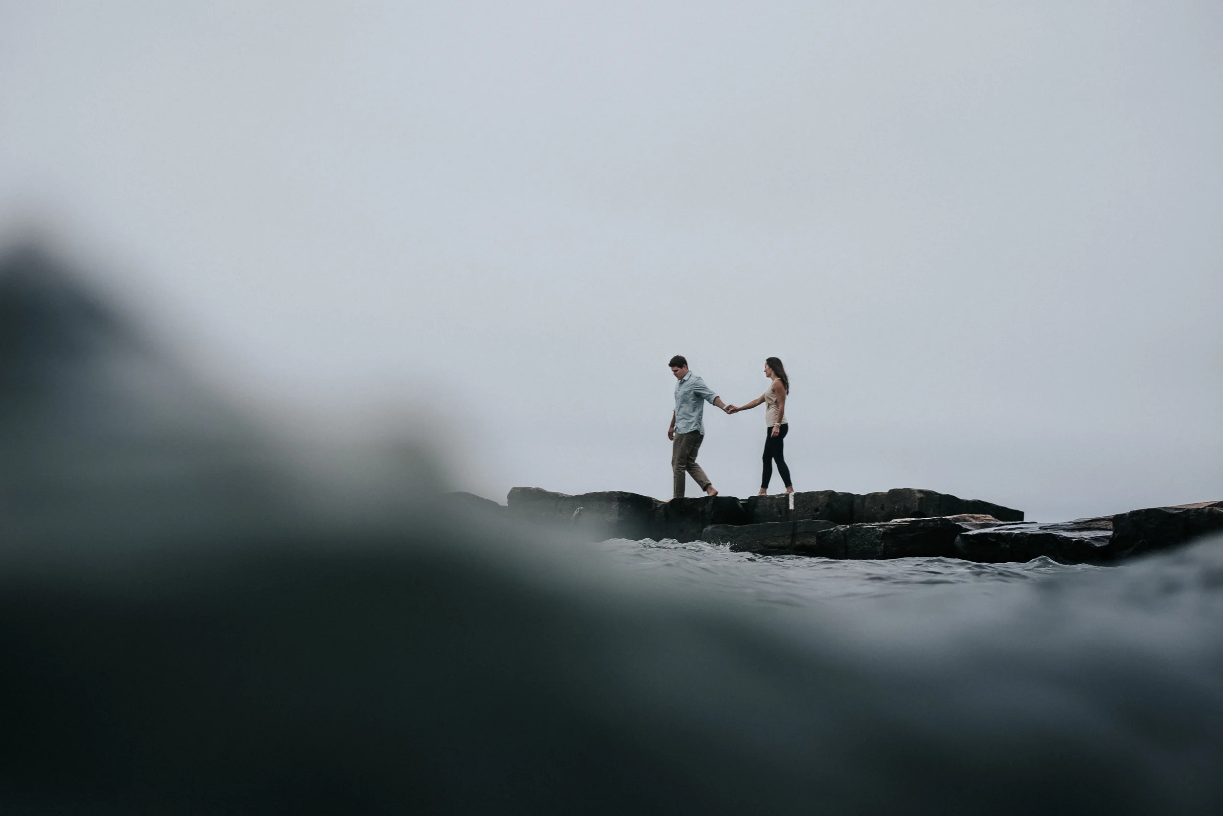 Huntington beach engagement session | Kim and Brian