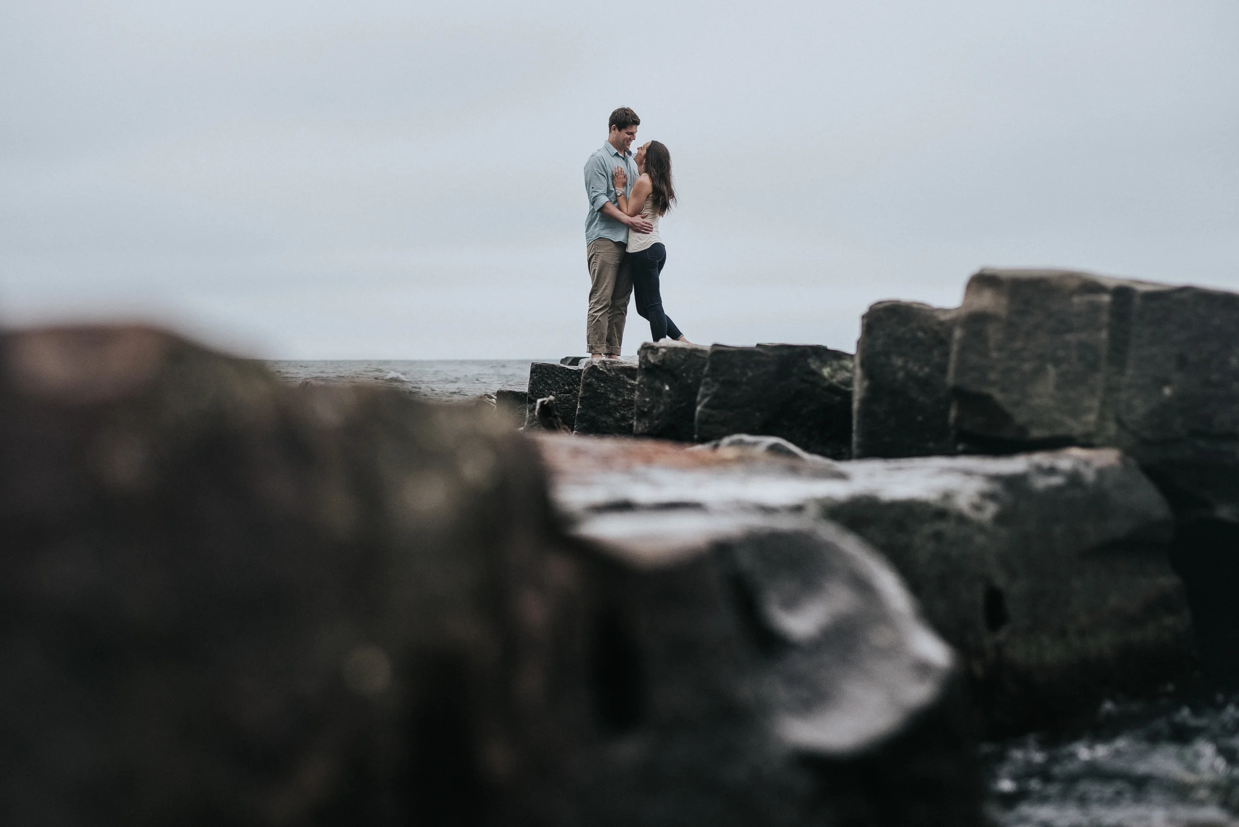 Huntington beach engagement session | Kim and Brian
