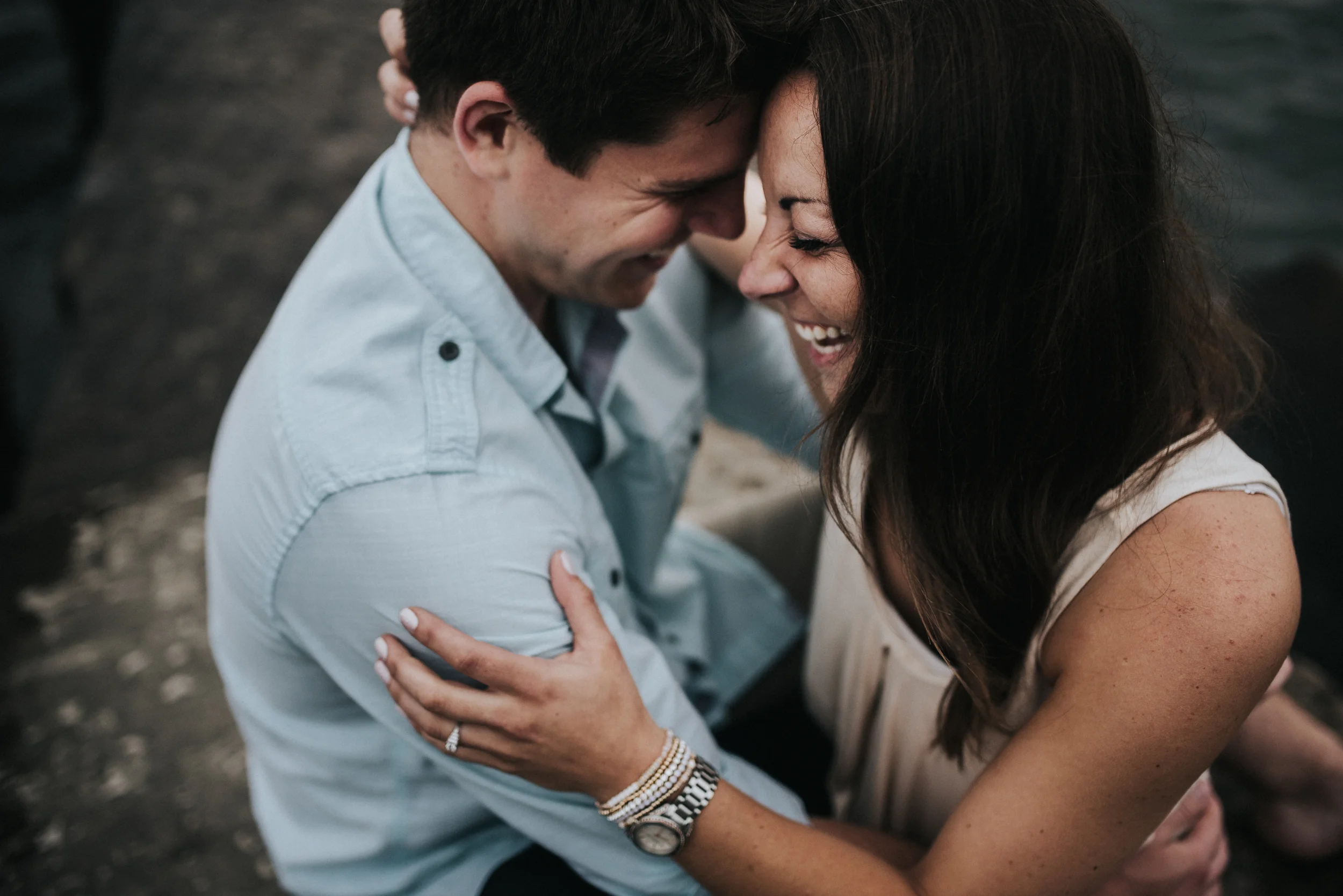Huntington beach engagement session | Kim and Brian