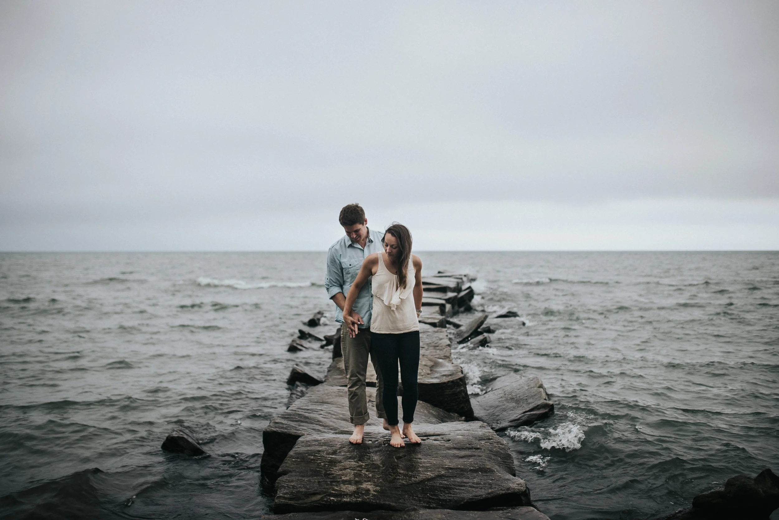 Huntington beach engagement session | Kim and Brian