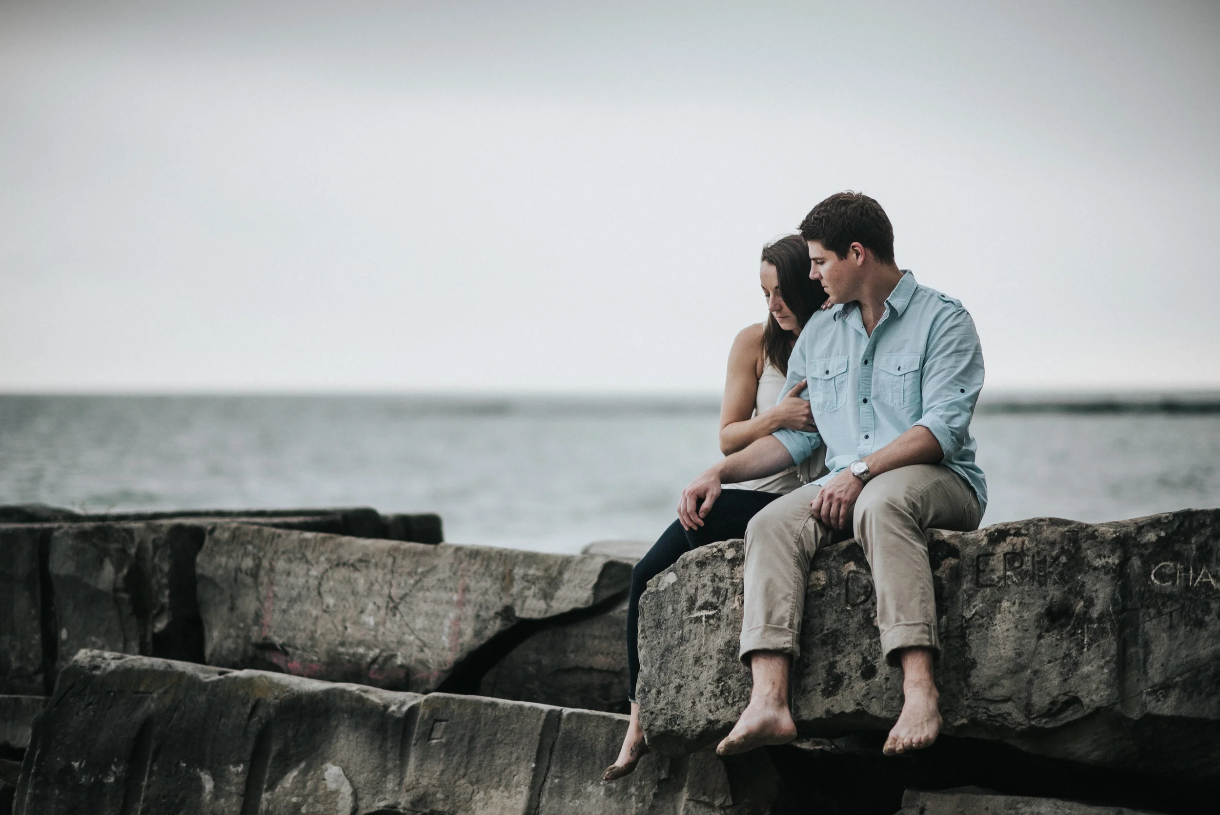 Huntington beach engagement session | Kim and Brian