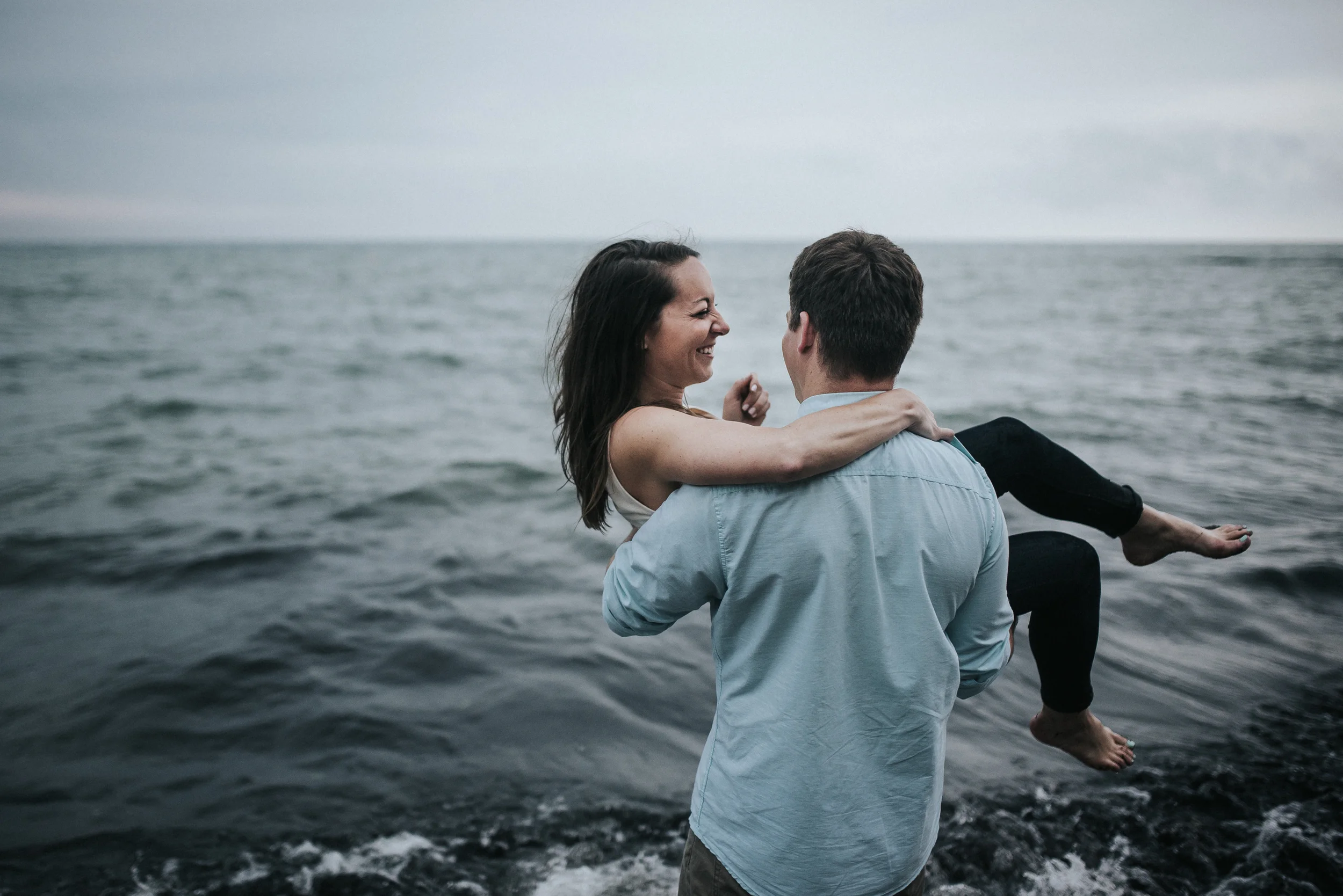 Huntington beach engagement session | Kim and Brian