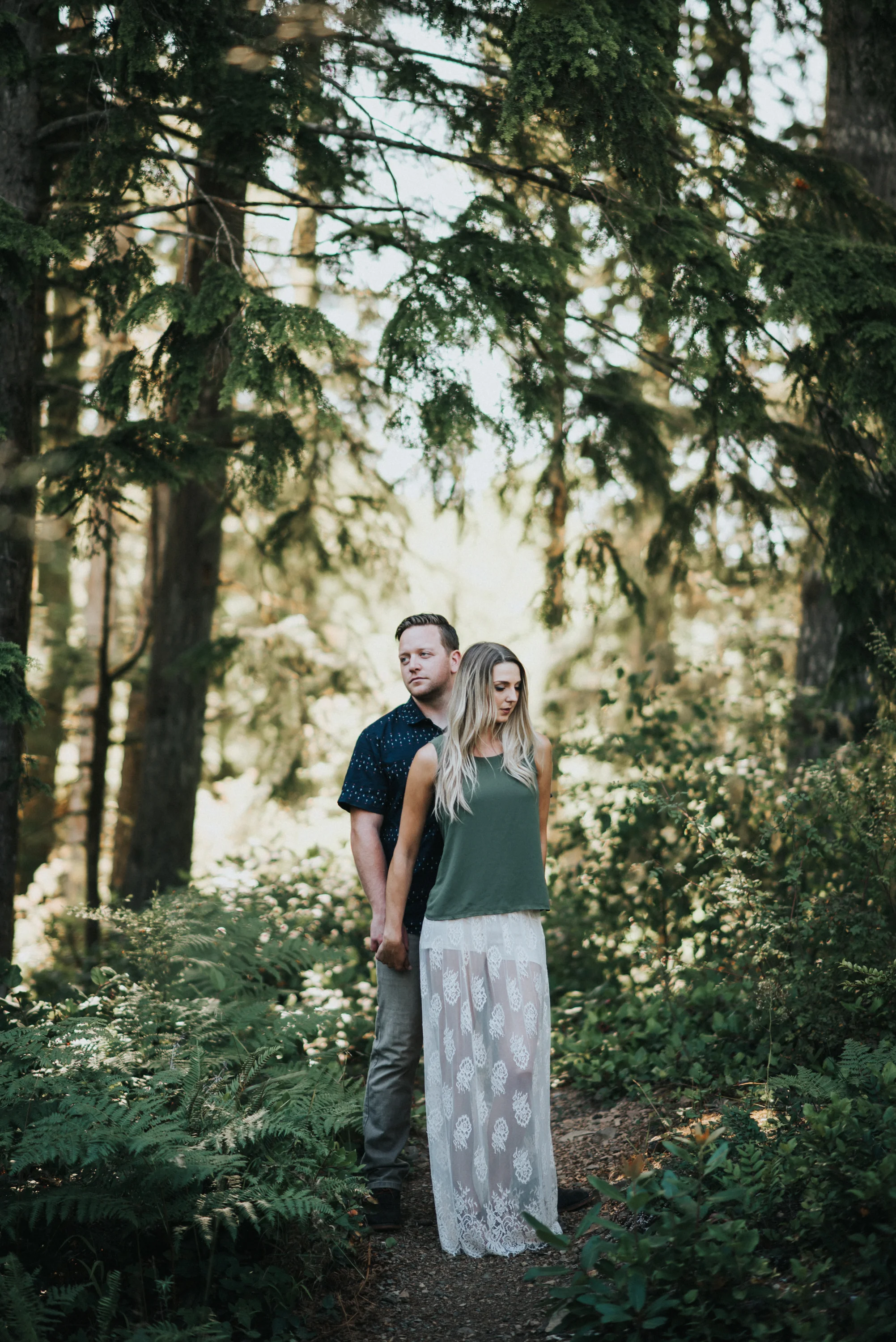 Surprise Proposal and engagement at Gold Mountain in Washington | Kelsi + Spencer