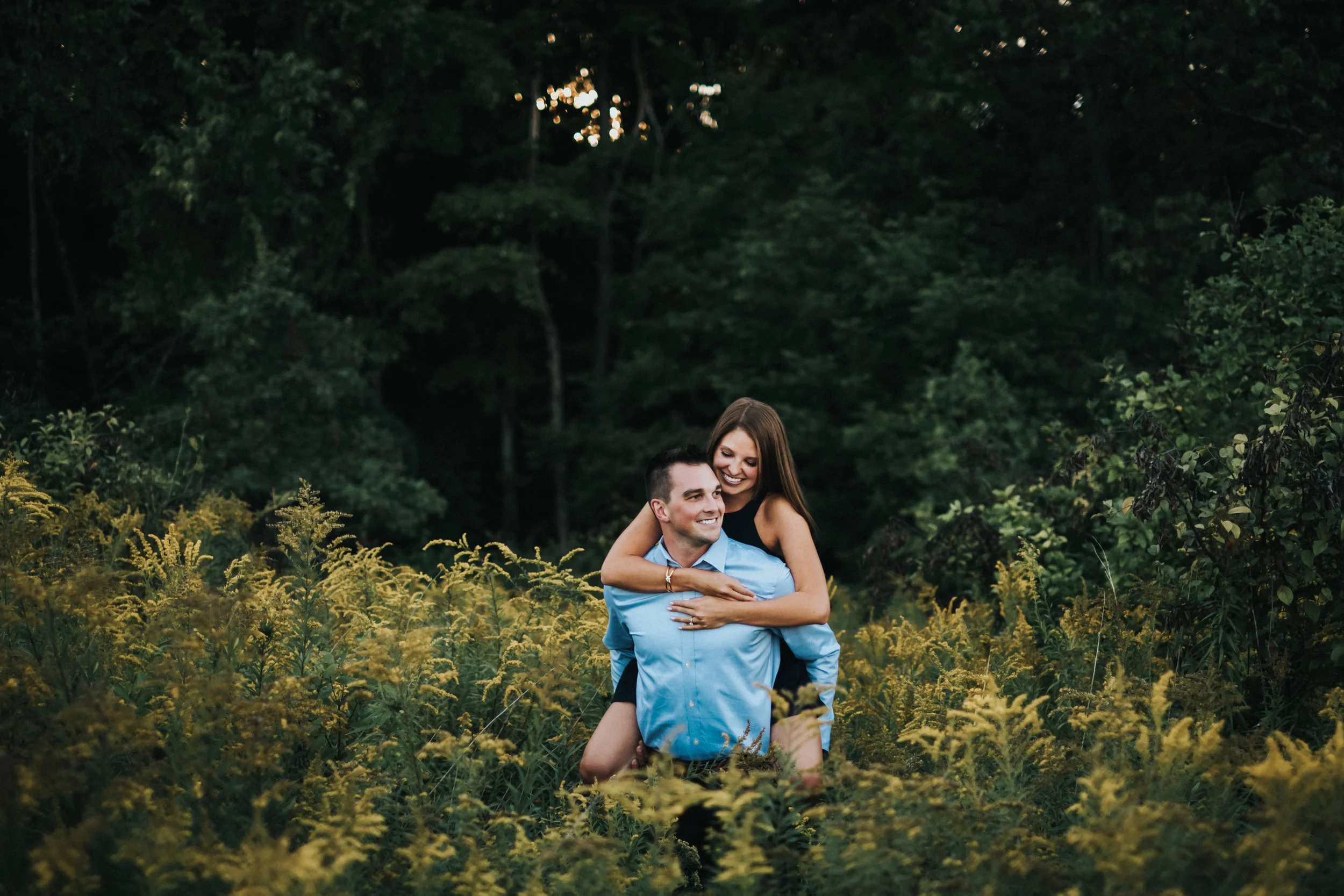 Engagement at Sarah's Vineyard in Cuyahoga Falls Ohio | Emily + Ethan