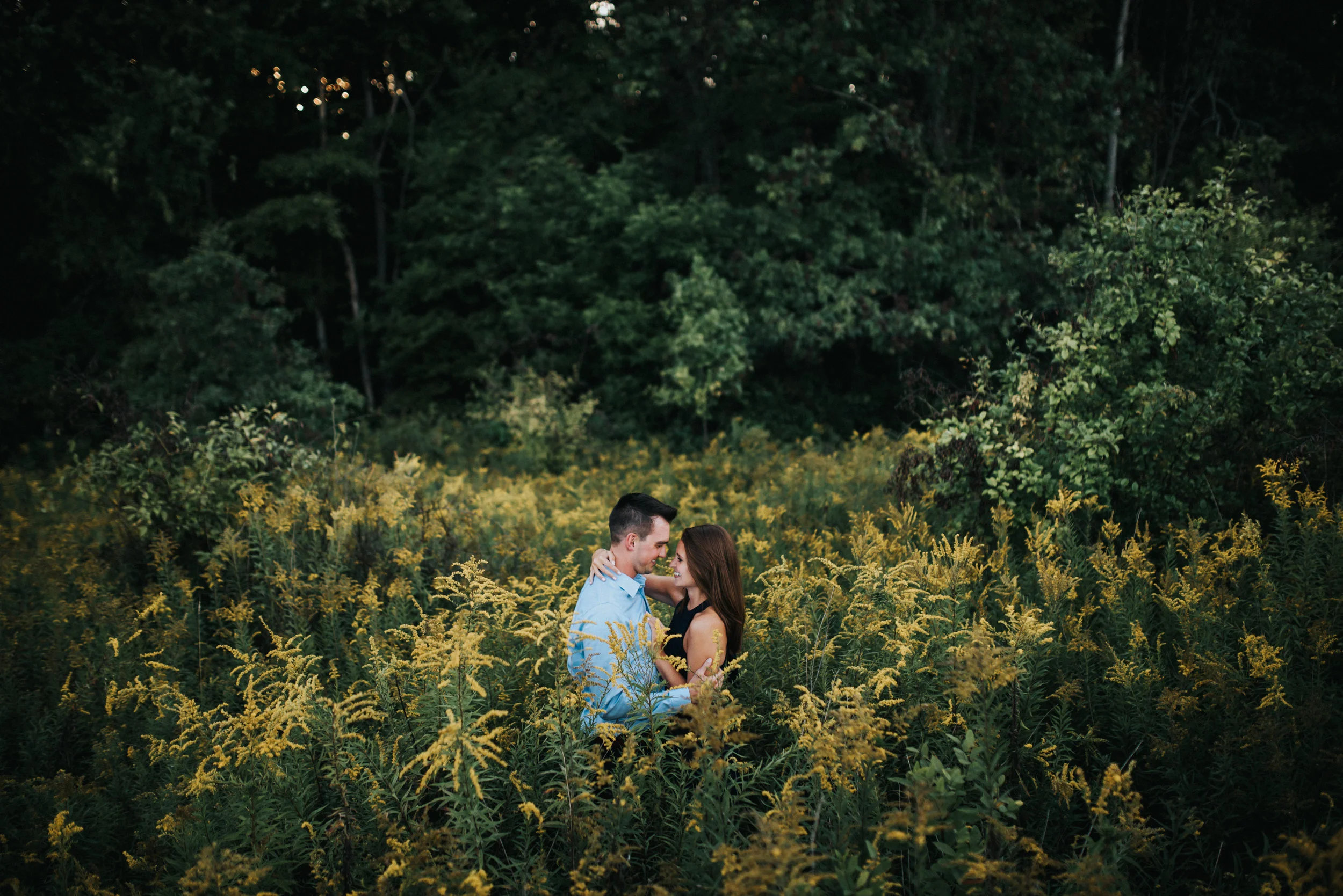 Engagement at Sarah's Vineyard in Cuyahoga Falls Ohio | Emily + Ethan