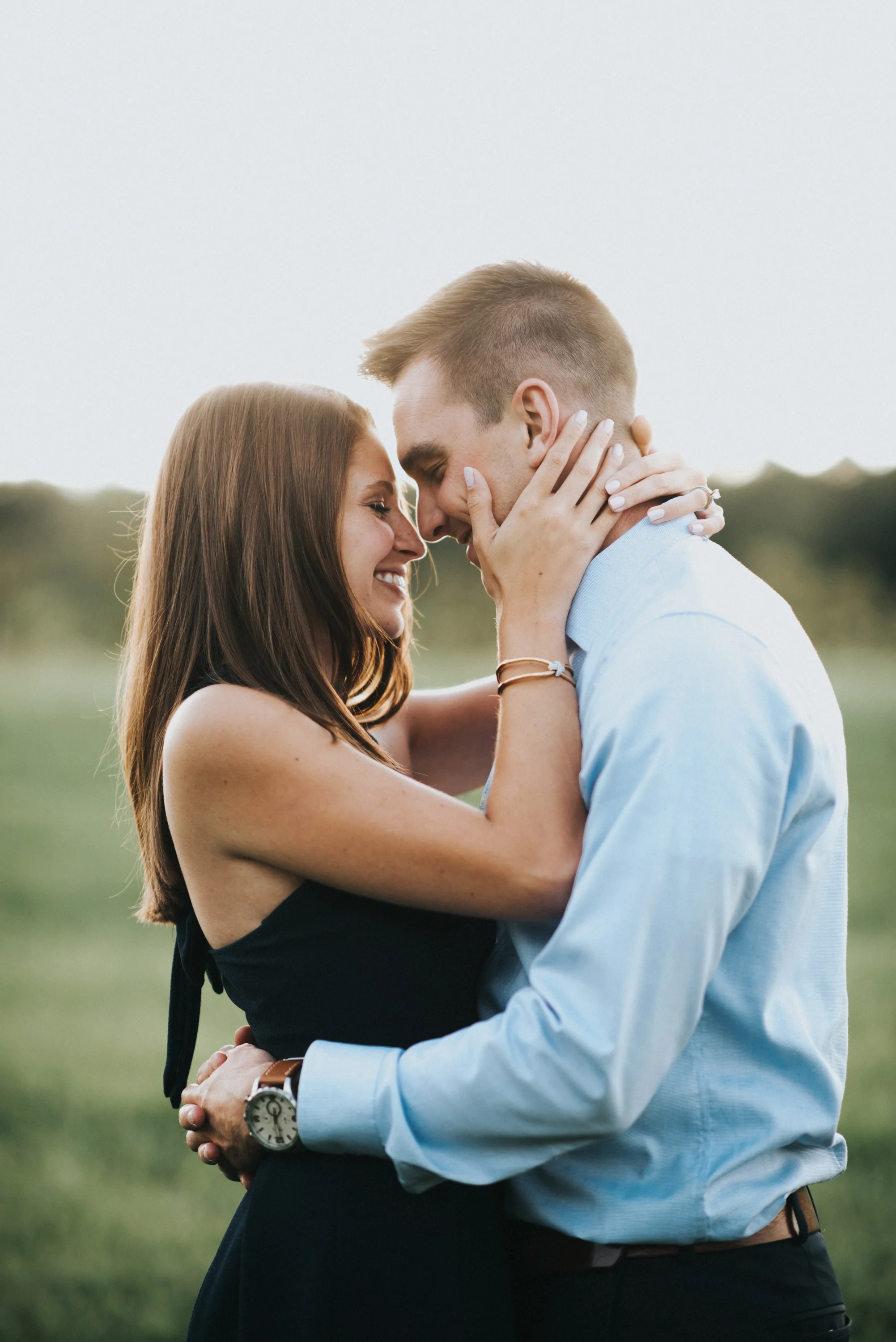 Engagement at Sarah's Vineyard in Cuyahoga Falls Ohio | Emily + Ethan