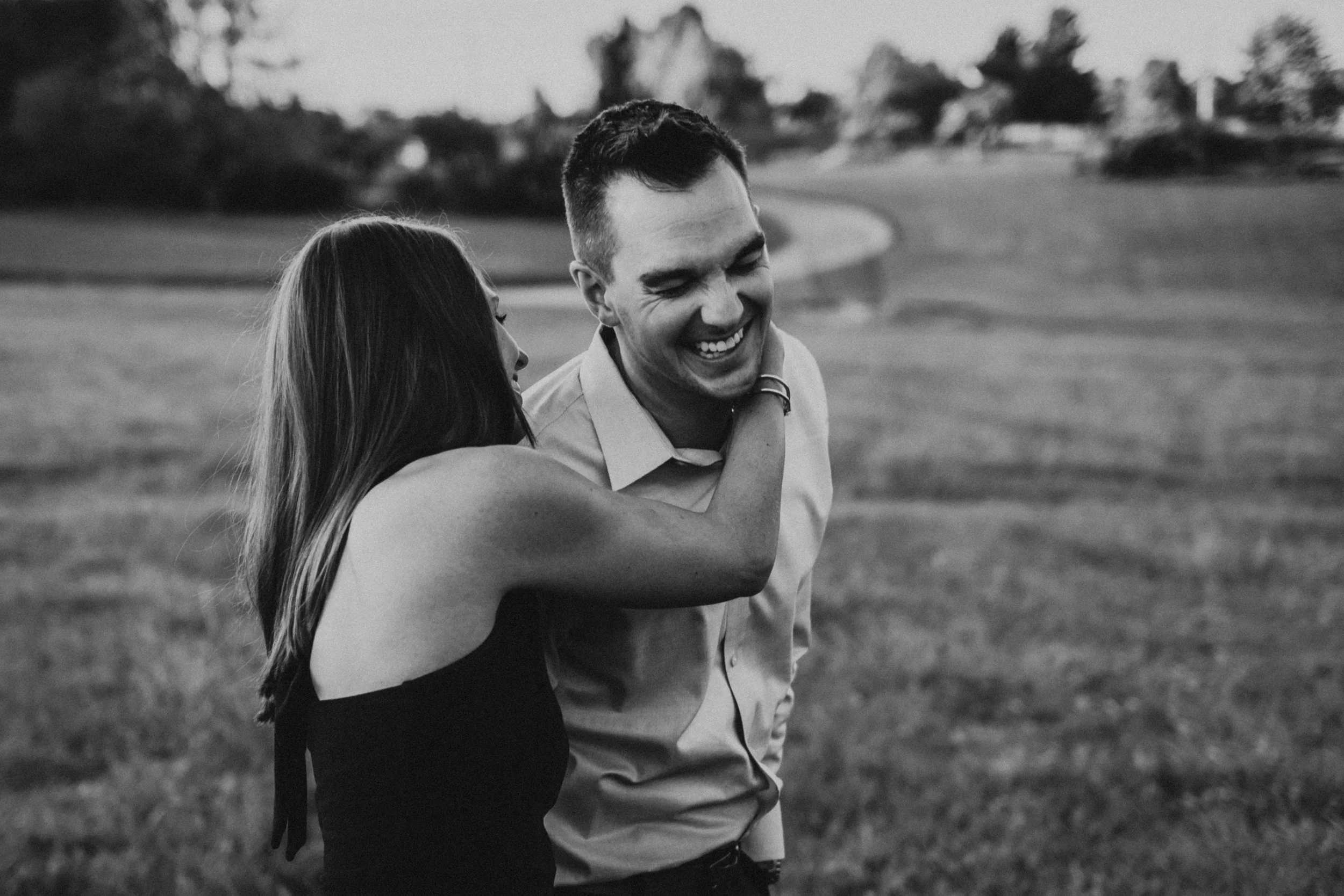 Engagement at Sarah's Vineyard in Cuyahoga Falls Ohio | Emily + Ethan