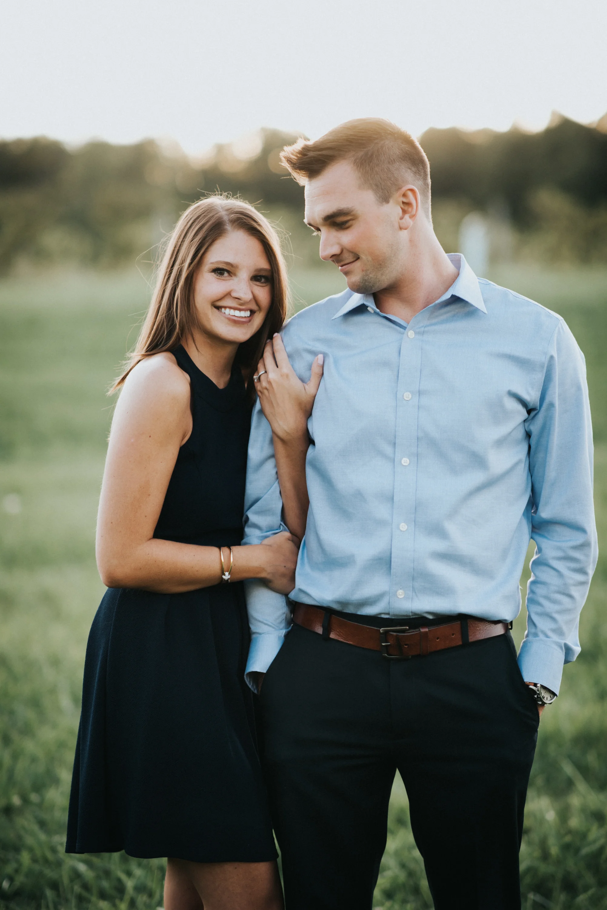 Engagement at Sarah's Vineyard in Cuyahoga Falls Ohio | Emily + Ethan