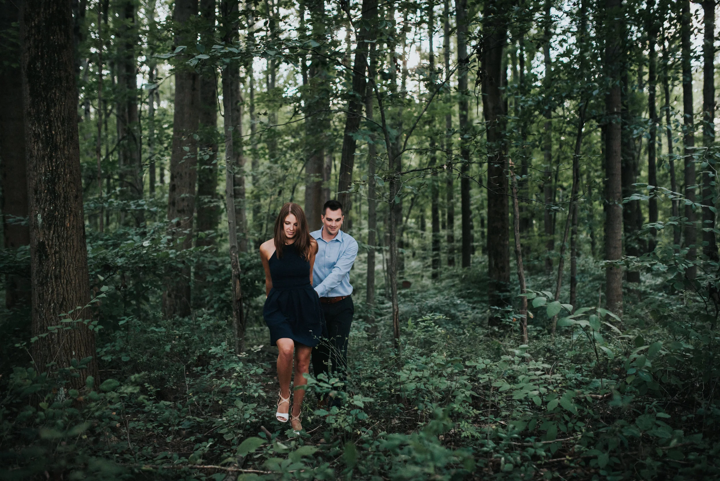 Engagement at Sarah's Vineyard in Cuyahoga Falls Ohio | Emily + Ethan