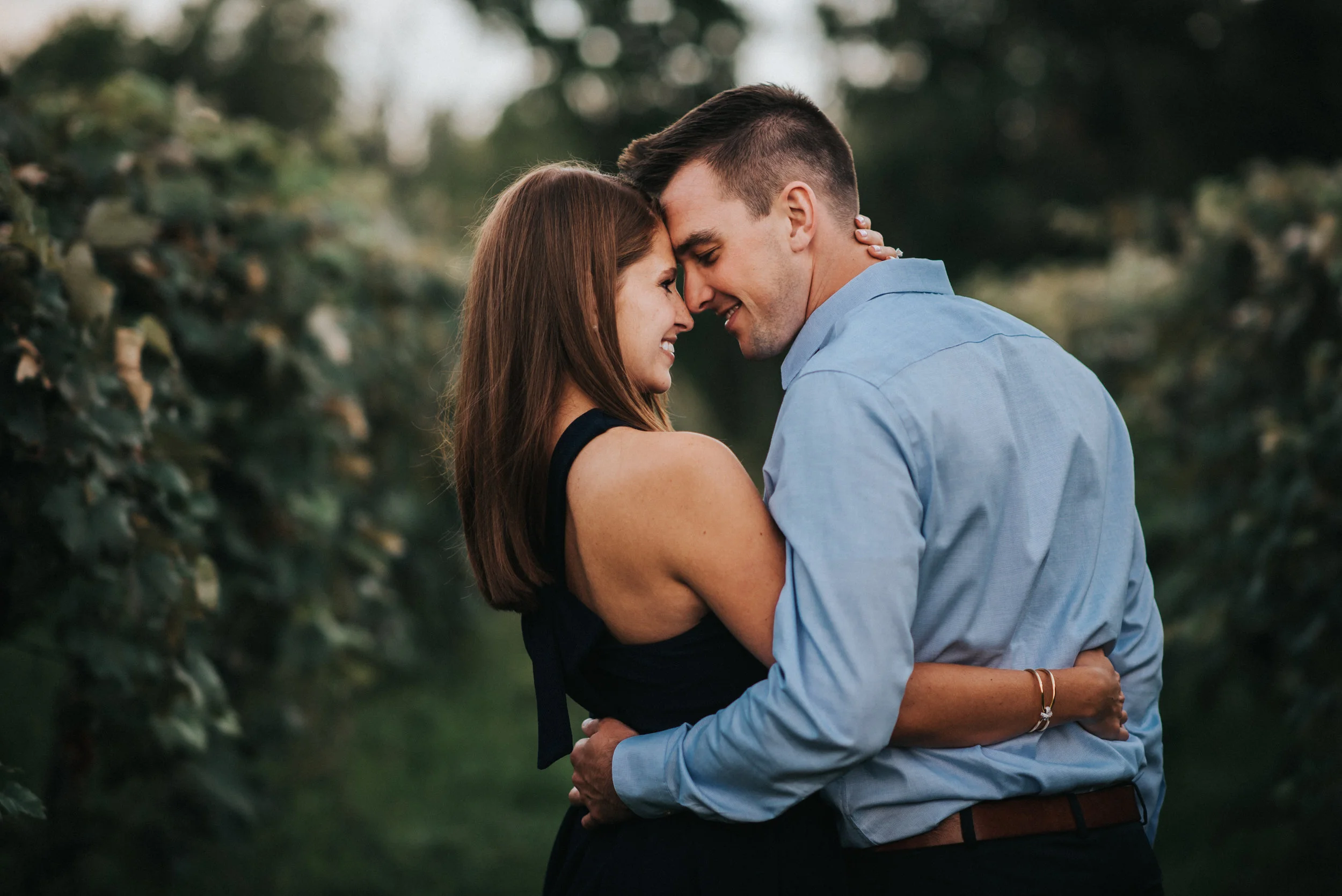 Engagement at Sarah's Vineyard in Cuyahoga Falls Ohio | Emily + Ethan
