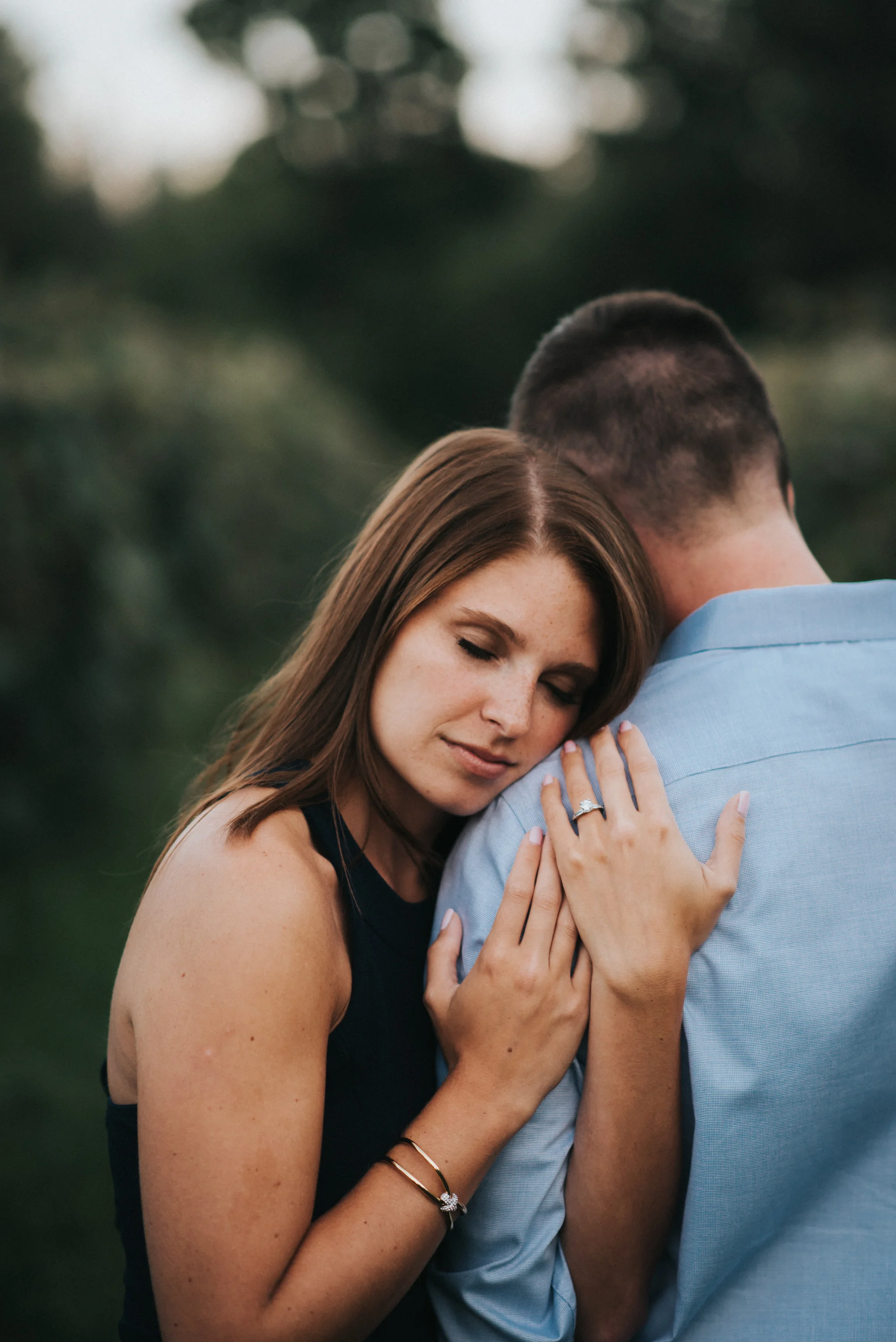 Engagement at Sarah's Vineyard in Cuyahoga Falls Ohio | Emily + Ethan