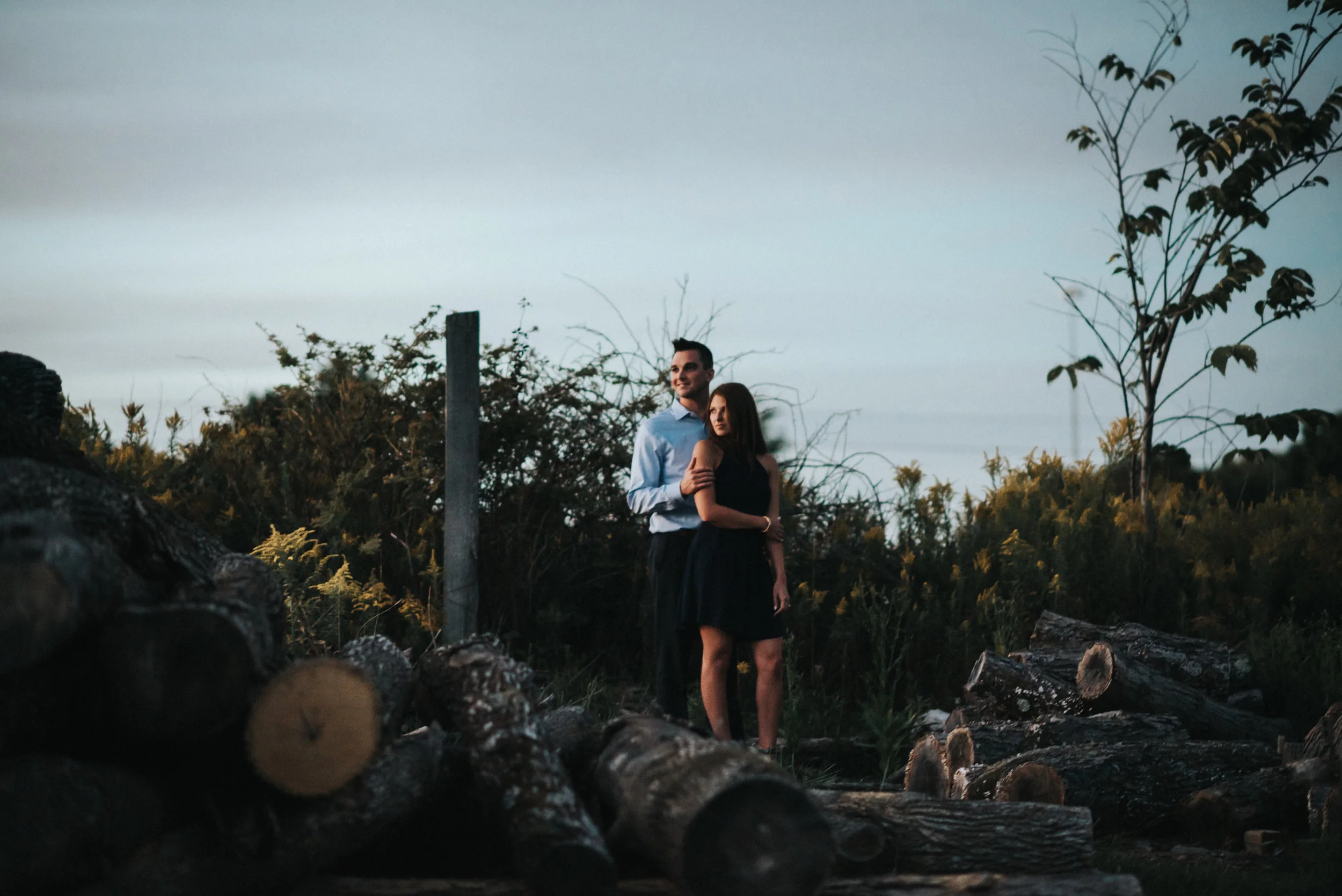 Engagement at Sarah's Vineyard in Cuyahoga Falls Ohio | Emily + Ethan