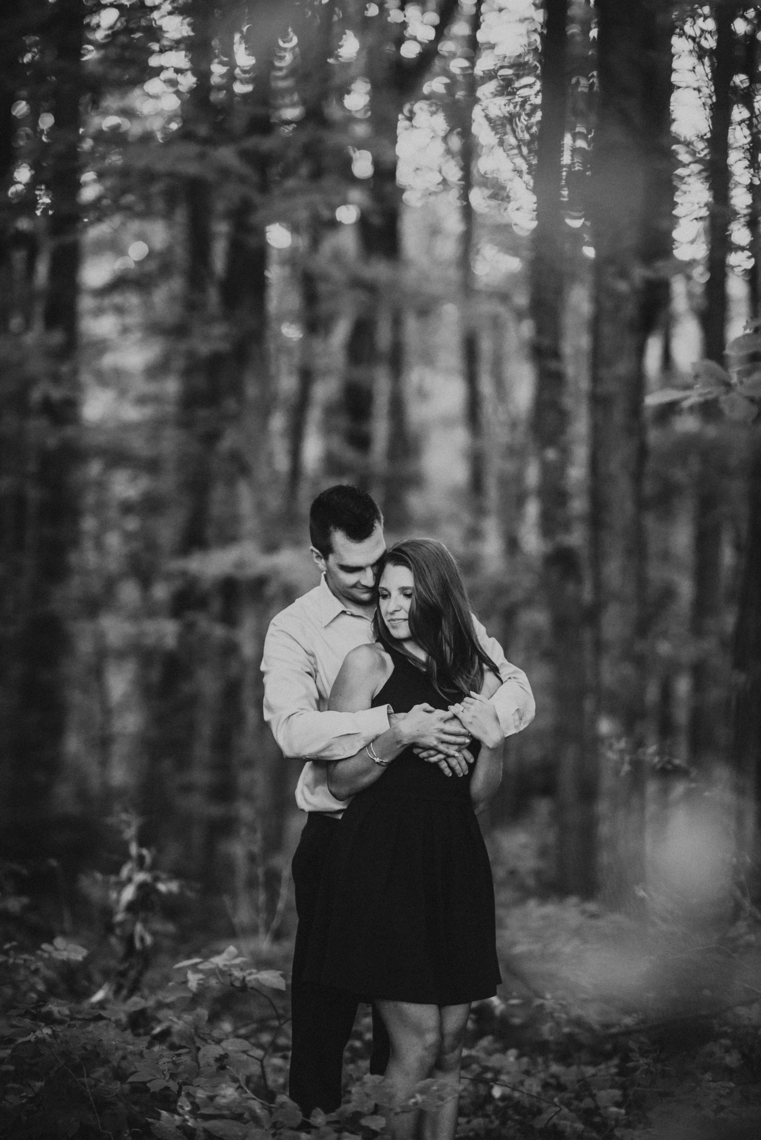 Engagement at Sarah's Vineyard in Cuyahoga Falls Ohio | Emily + Ethan