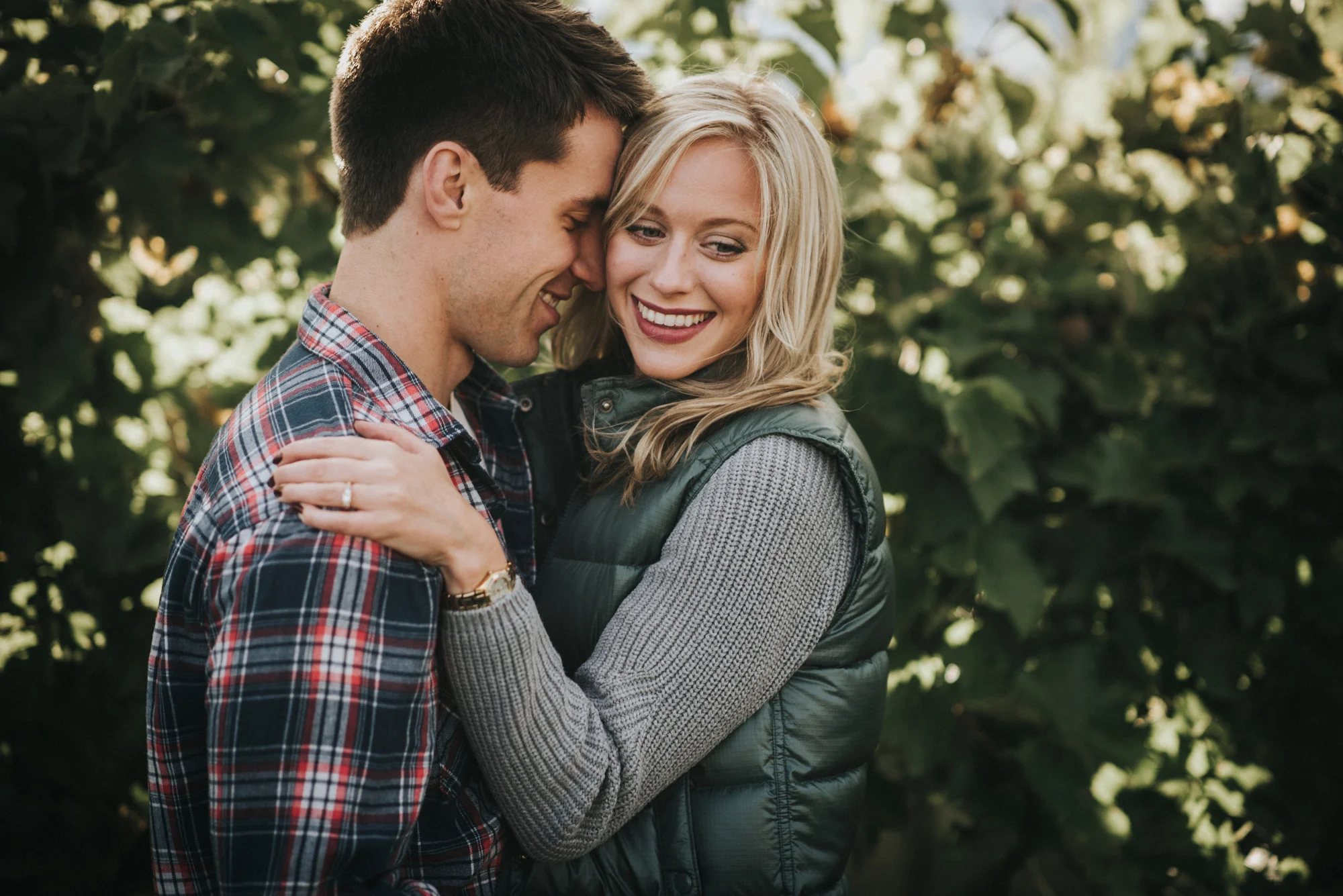 Ferrante winery engagement session - katie and nick