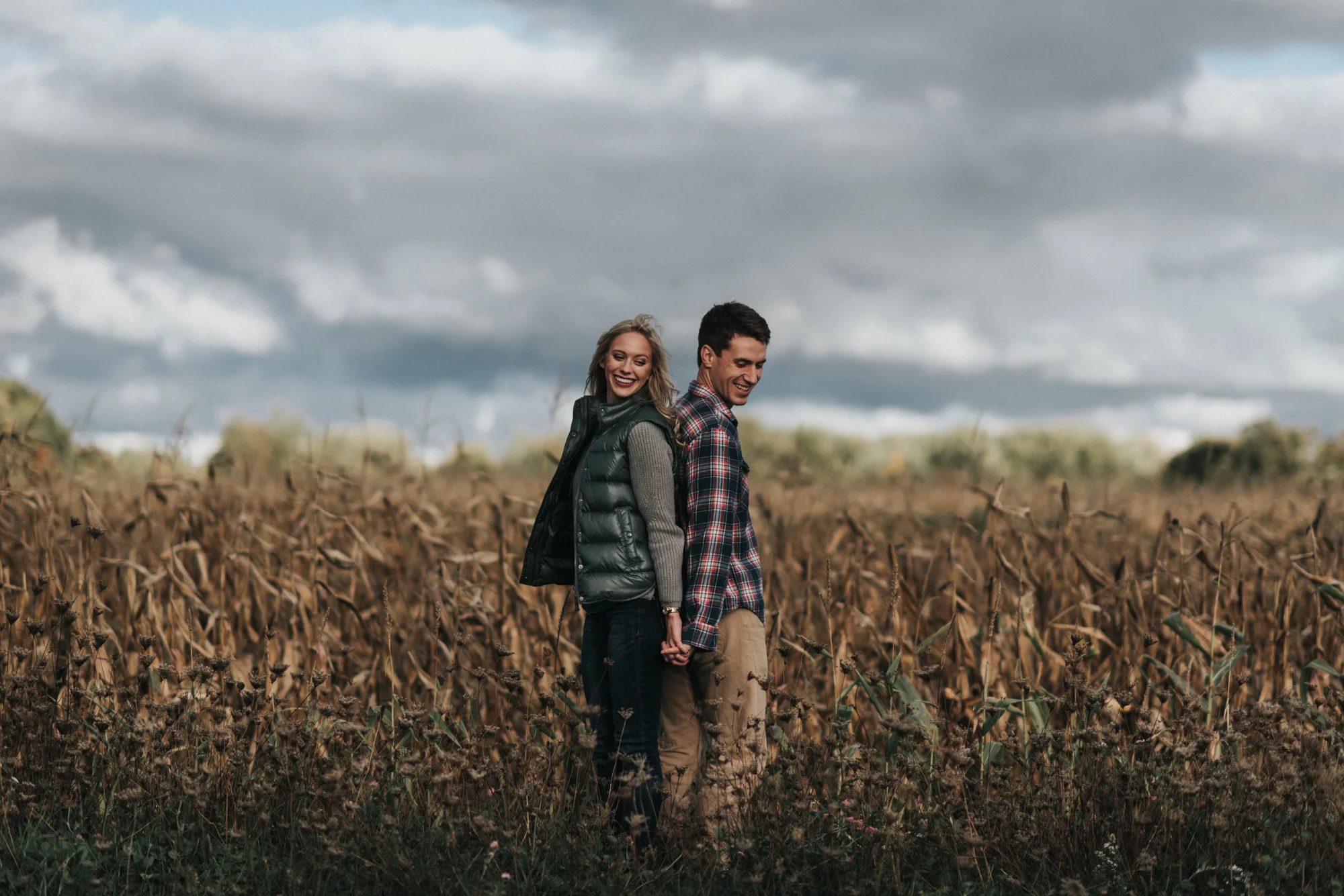 Ferrante winery engagement session - katie and nick