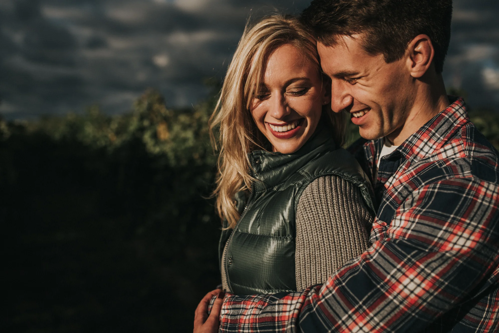 Ferrante winery engagement session - katie and nick
