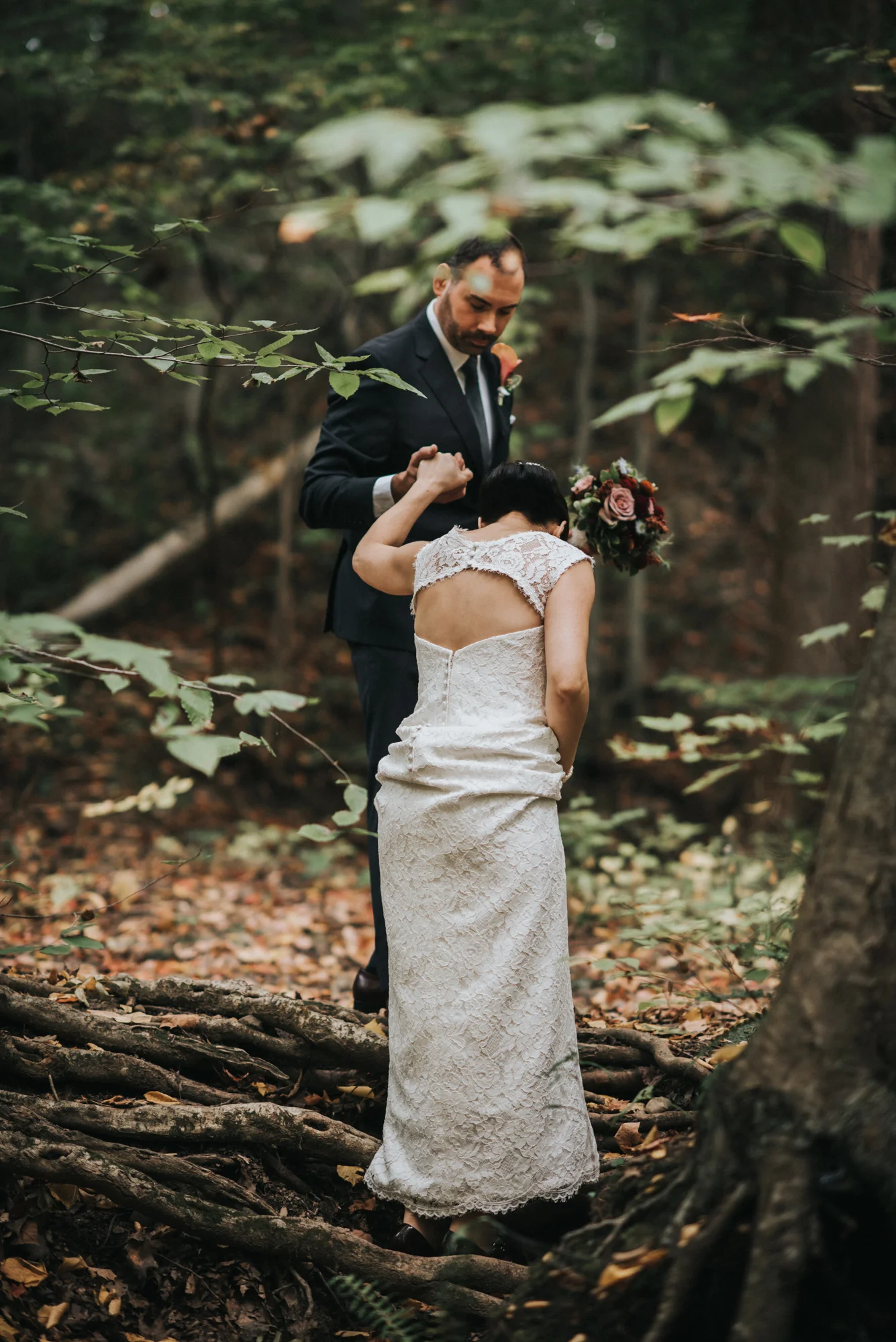 Elopement at The Club at Hillbrook in Chagrin Falls | Stacey + Sean
