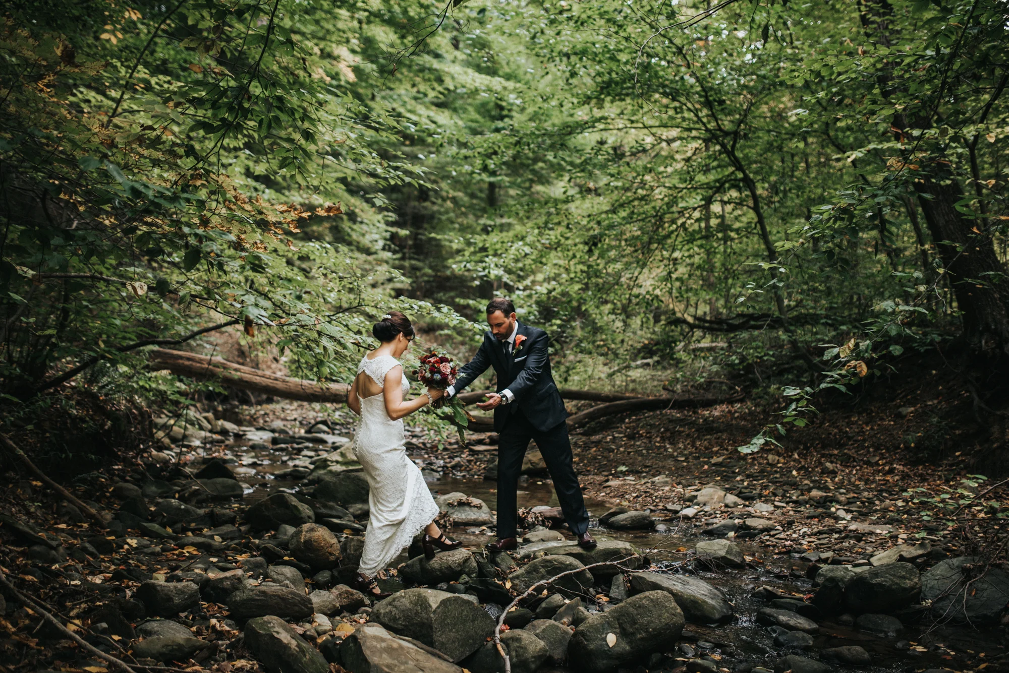 Elopement at The Club at Hillbrook in Chagrin Falls | Stacey + Sean