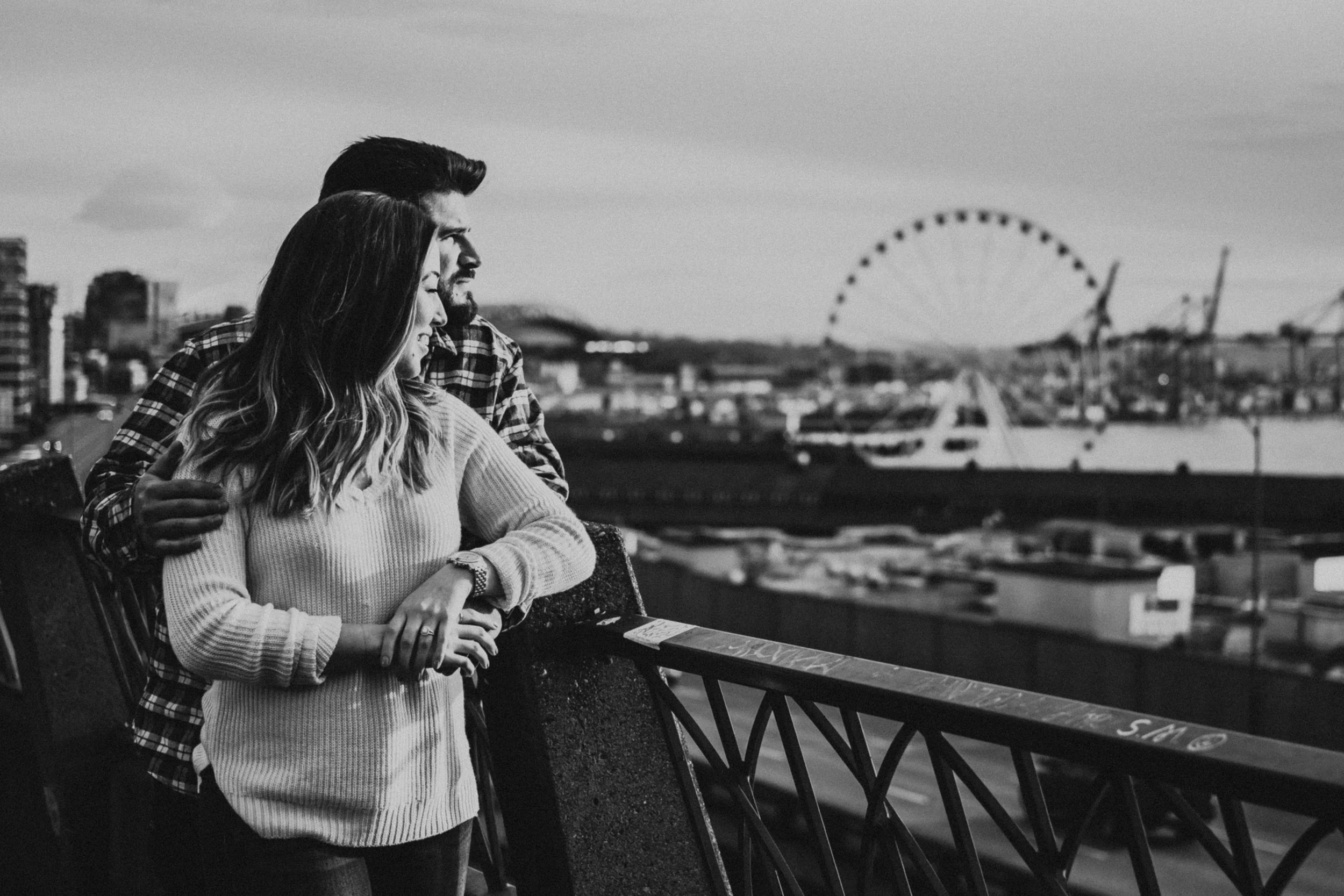 seattle washington engagement session