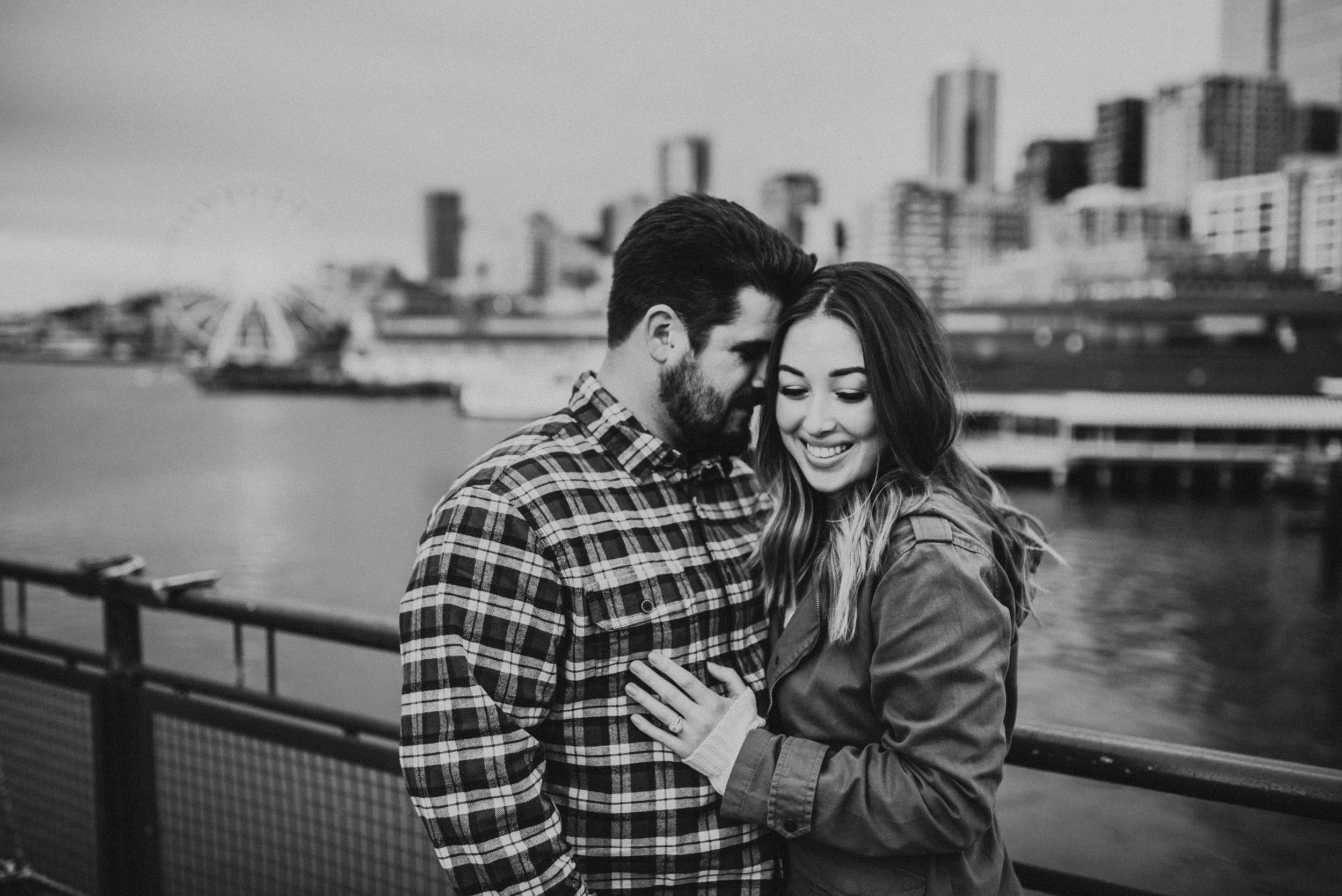 seattle washington engagement session