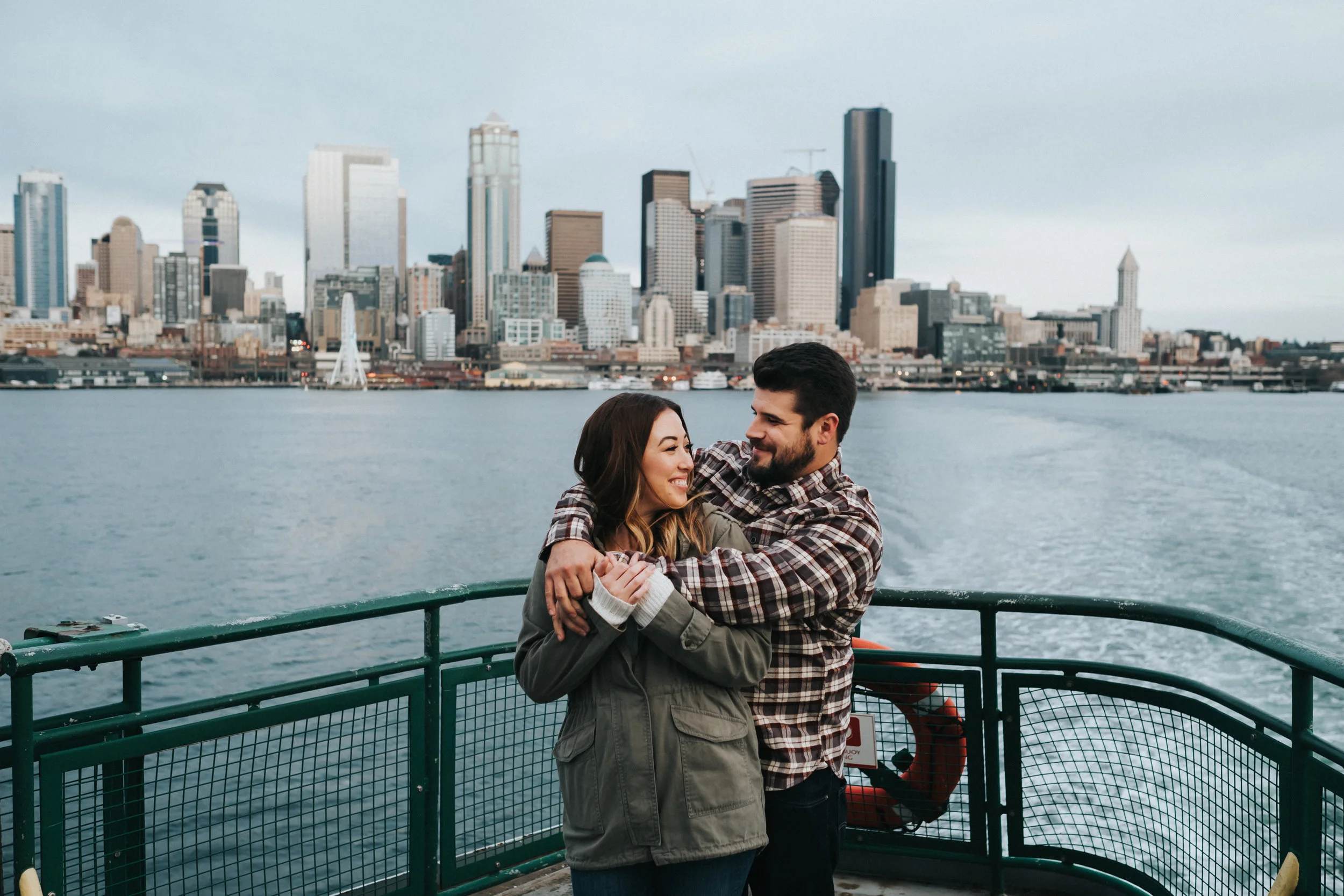 seattle washington engagement session
