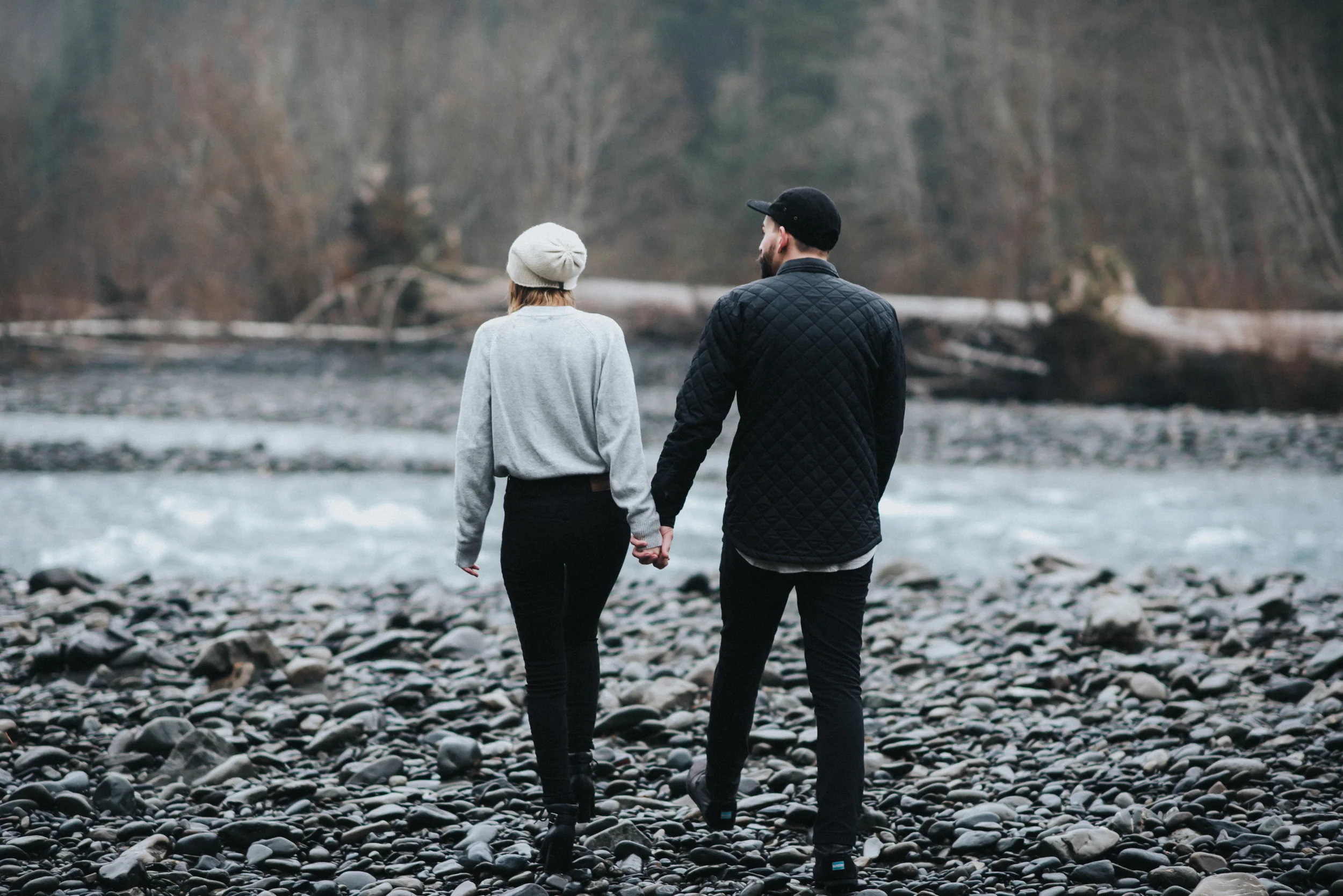 Engagement Session at the Hoh Rainforest in Washington | Katie + Matt