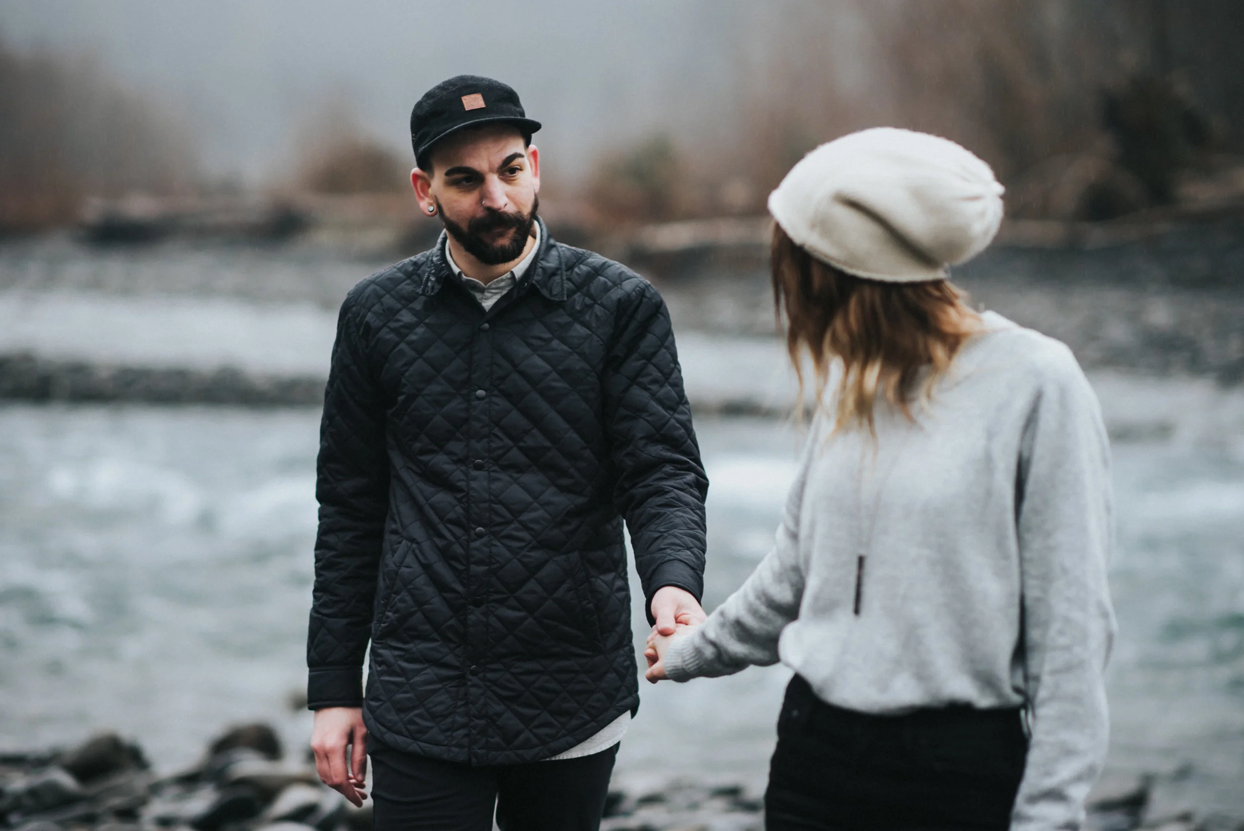 Engagement Session at the Hoh Rainforest in Washington | Katie + Matt