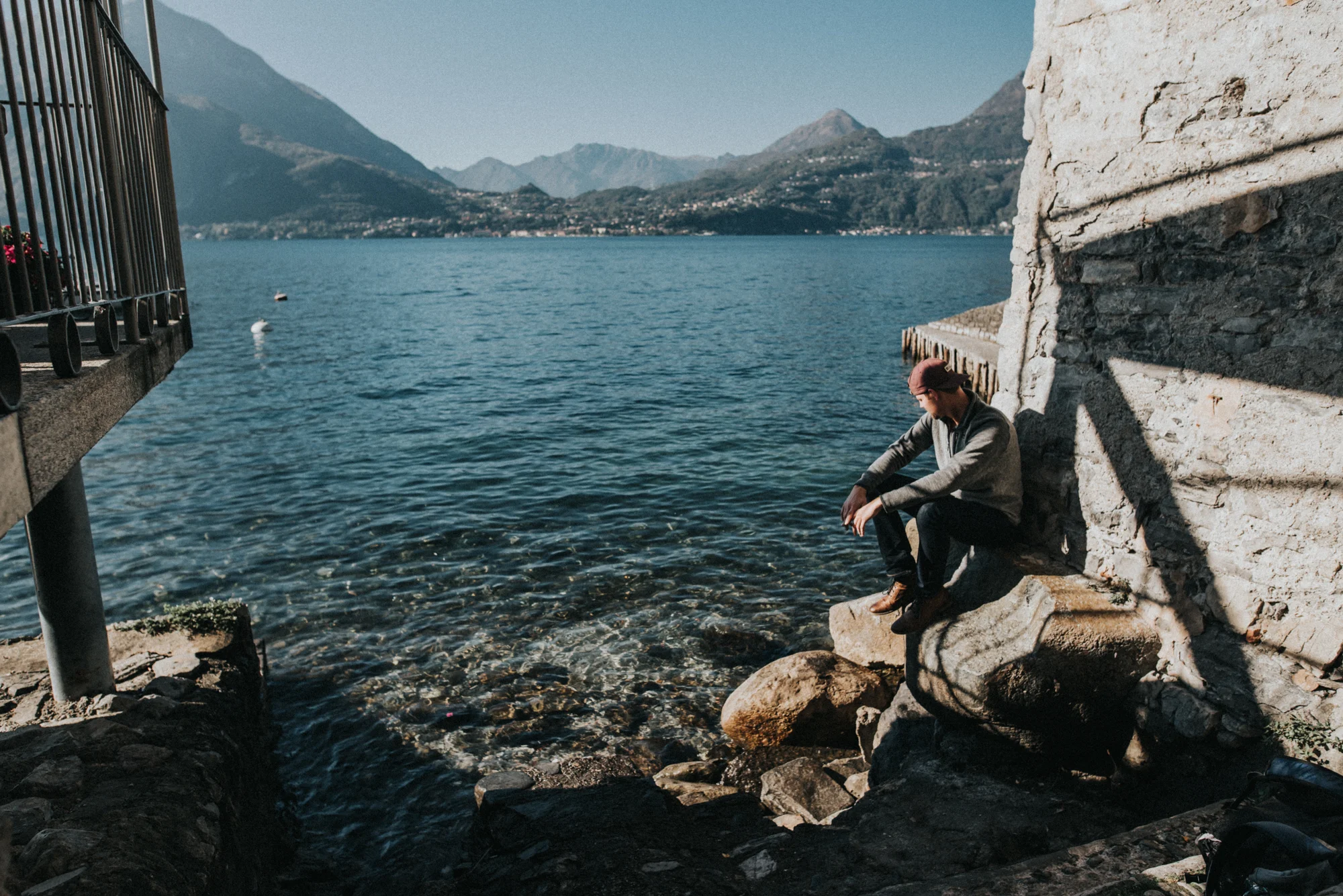 lake como travel photography