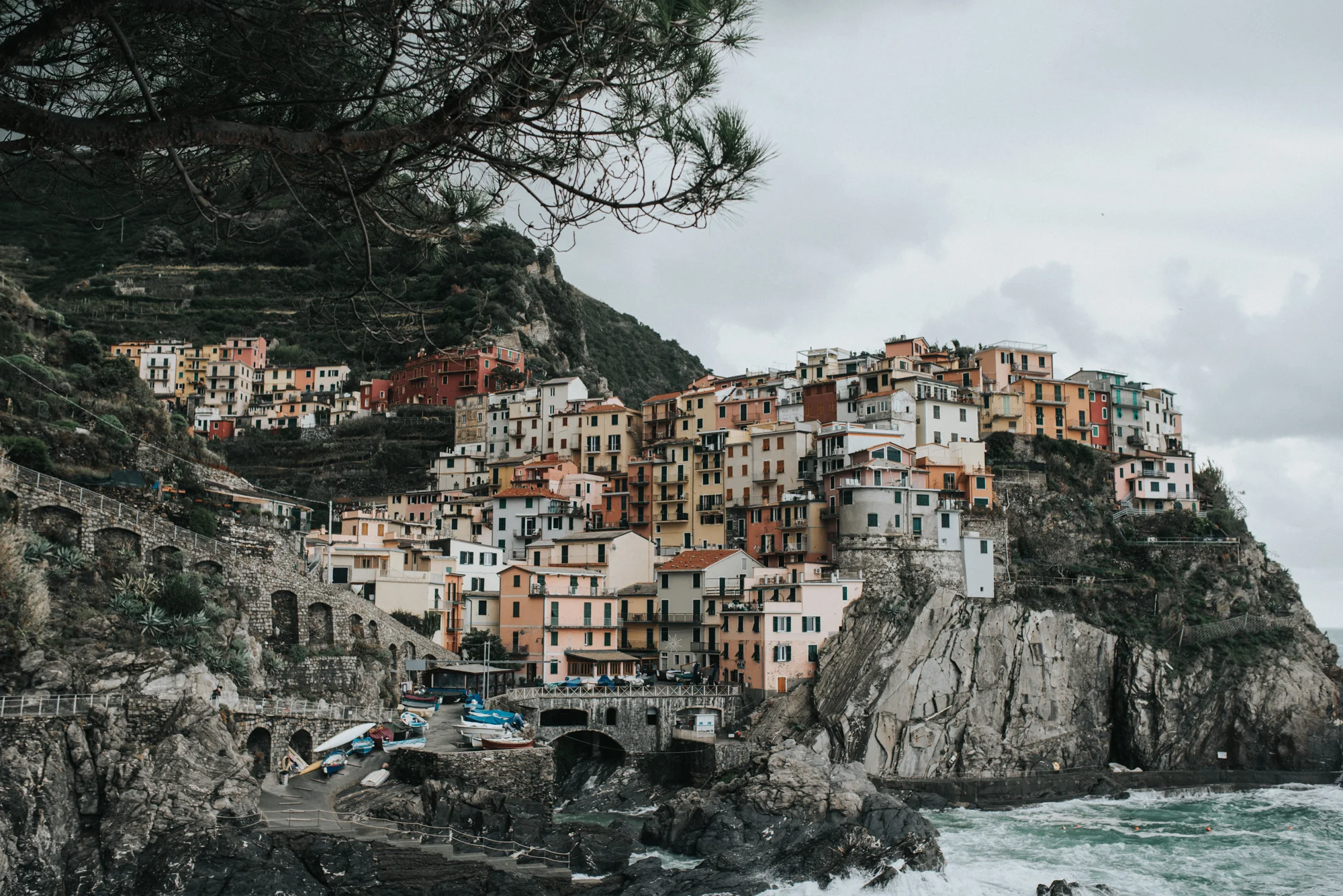 Cinque Terre Italy Backpacking adventure - manarola
