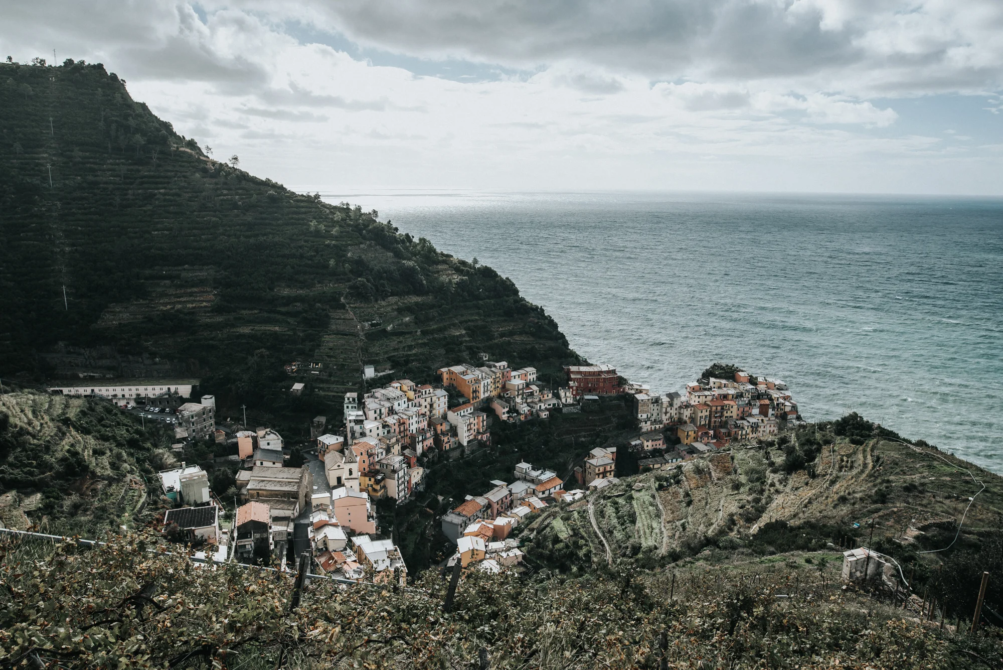 Cinque Terre Italy Backpacking adventure manarola
