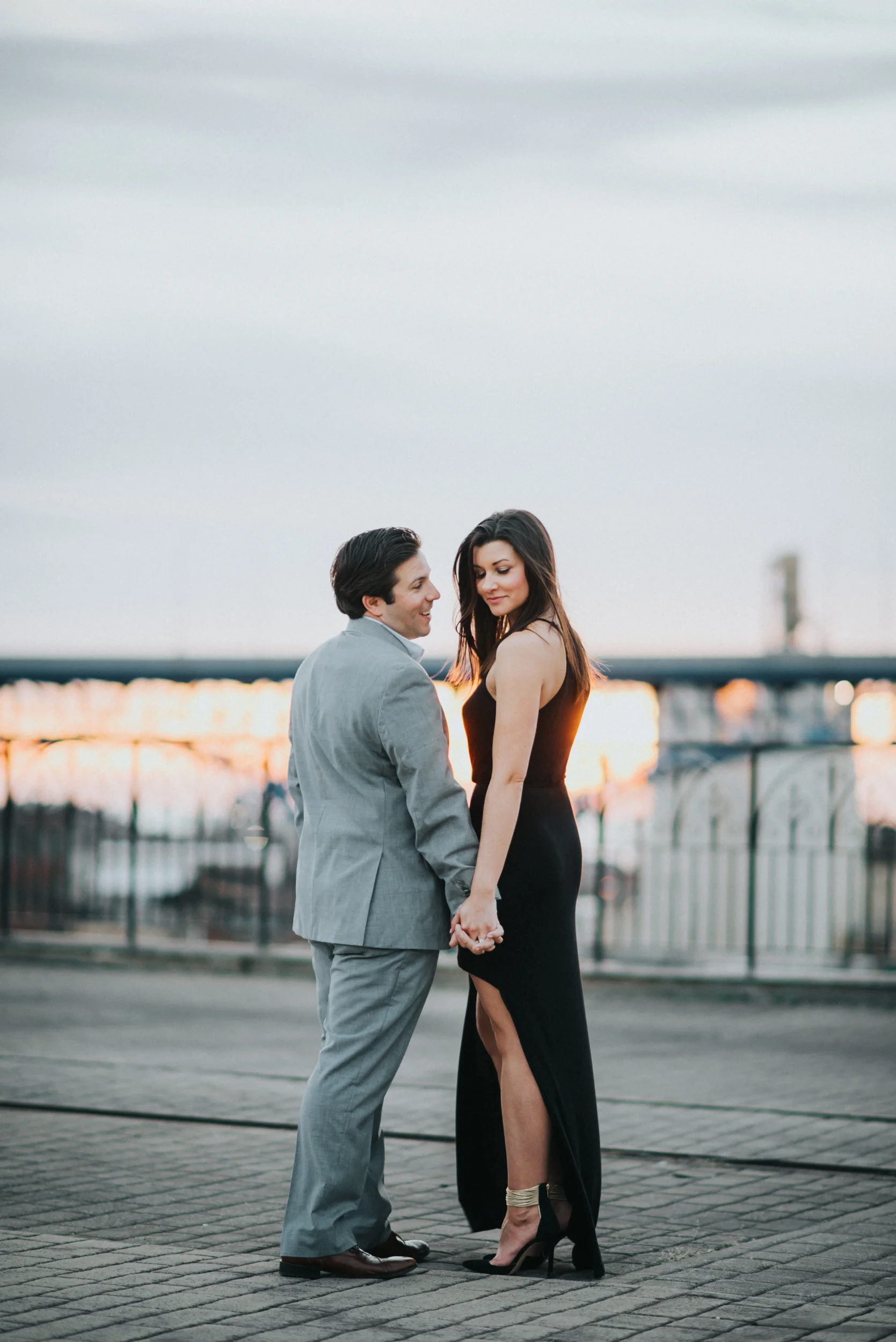 Engagement Session in Downtown Cleveland | Lauren + Nick