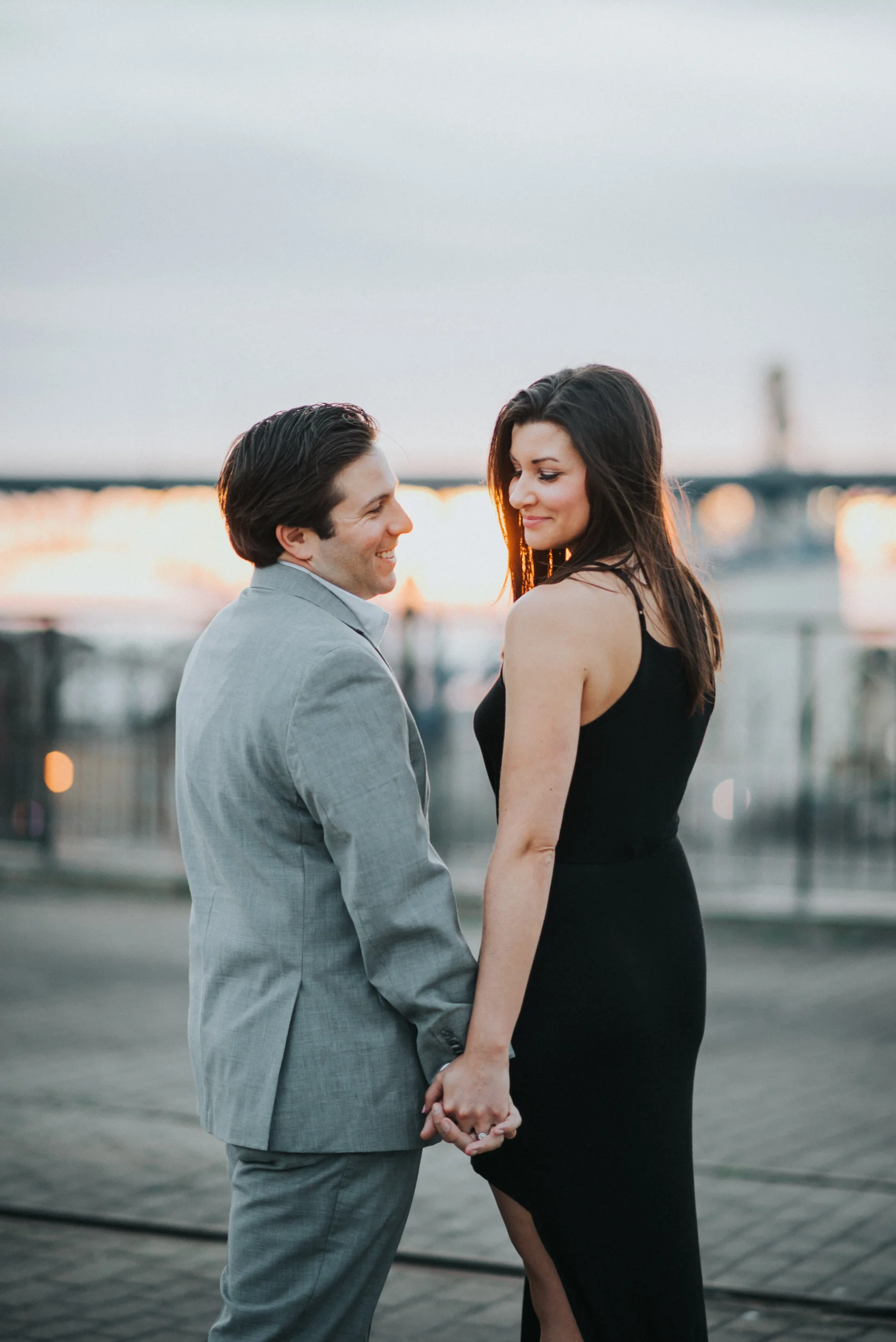 Engagement Session in Downtown Cleveland | Lauren + Nick