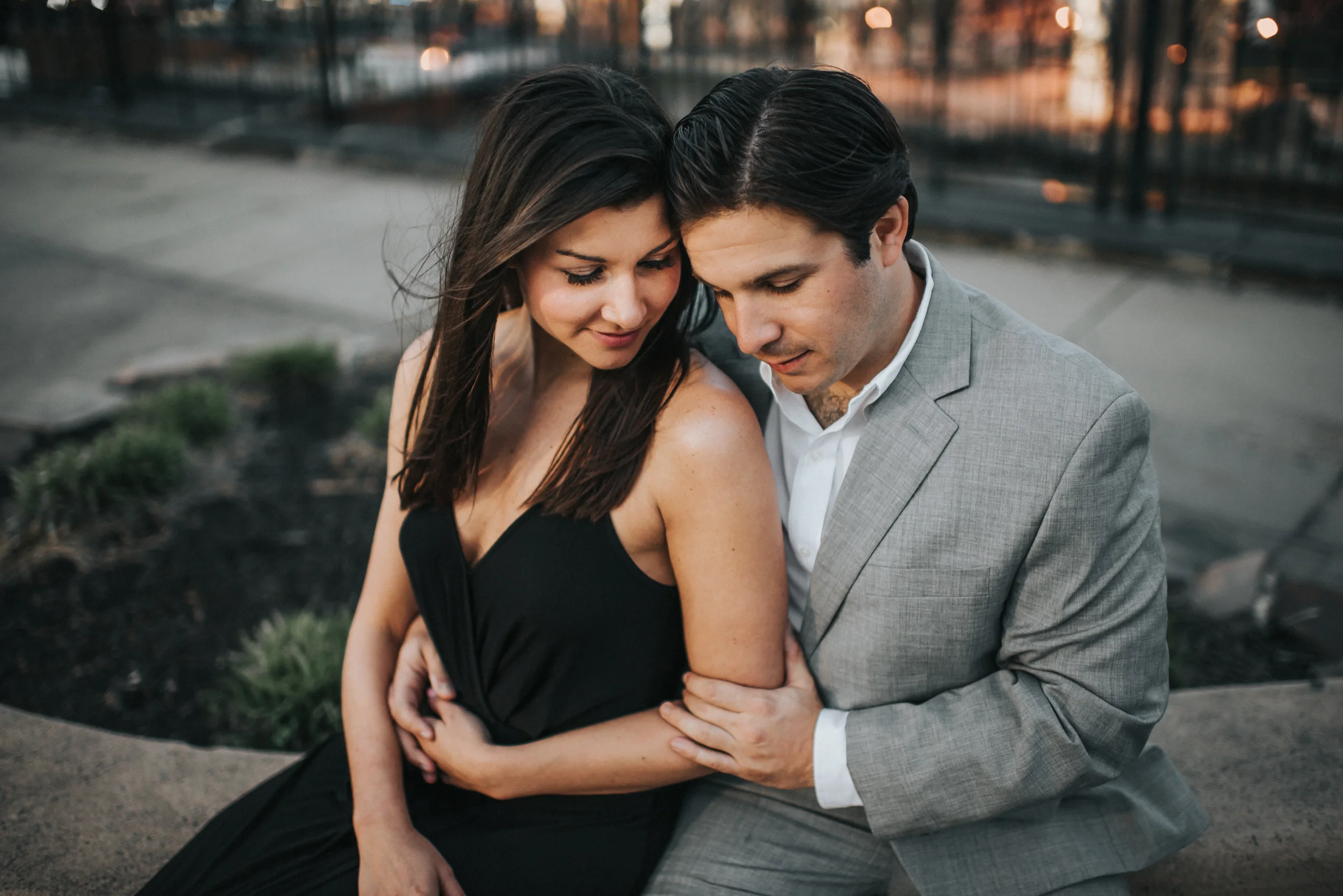 Engagement Session in Downtown Cleveland | Lauren + Nick