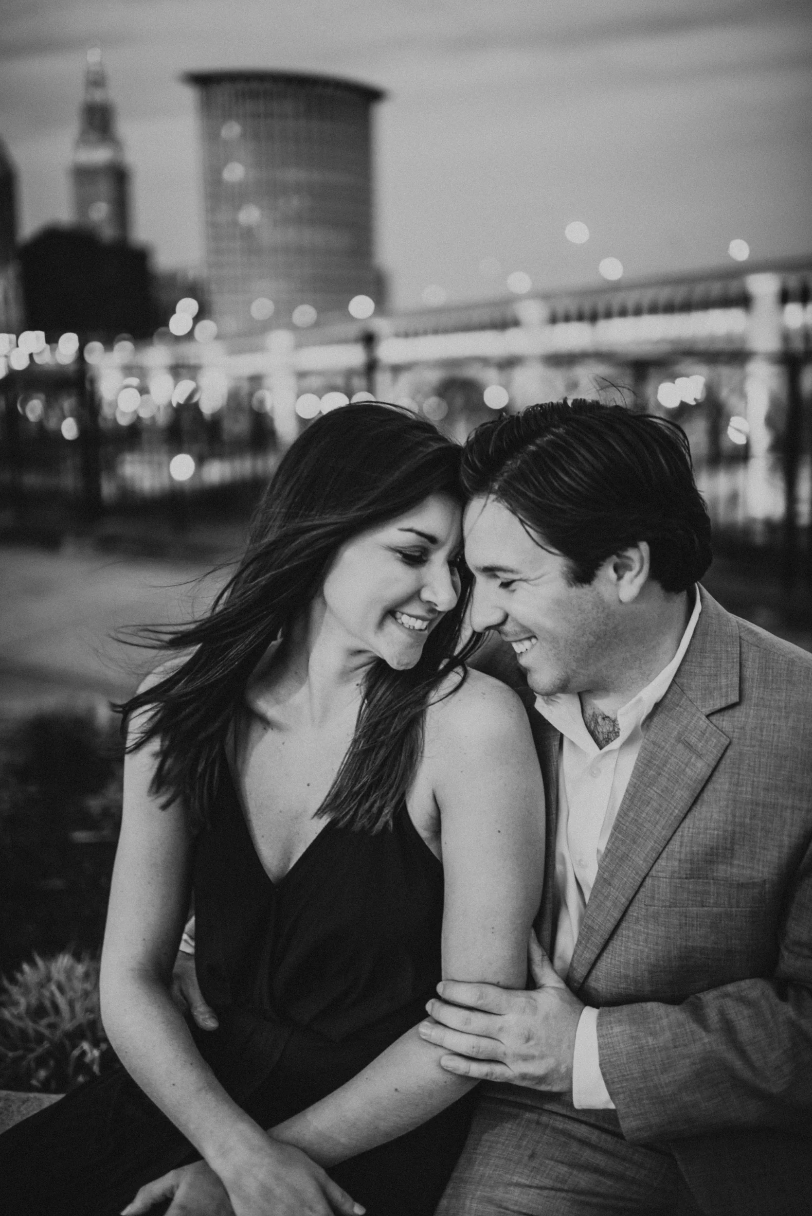 Engagement Session in Downtown Cleveland | Lauren + Nick