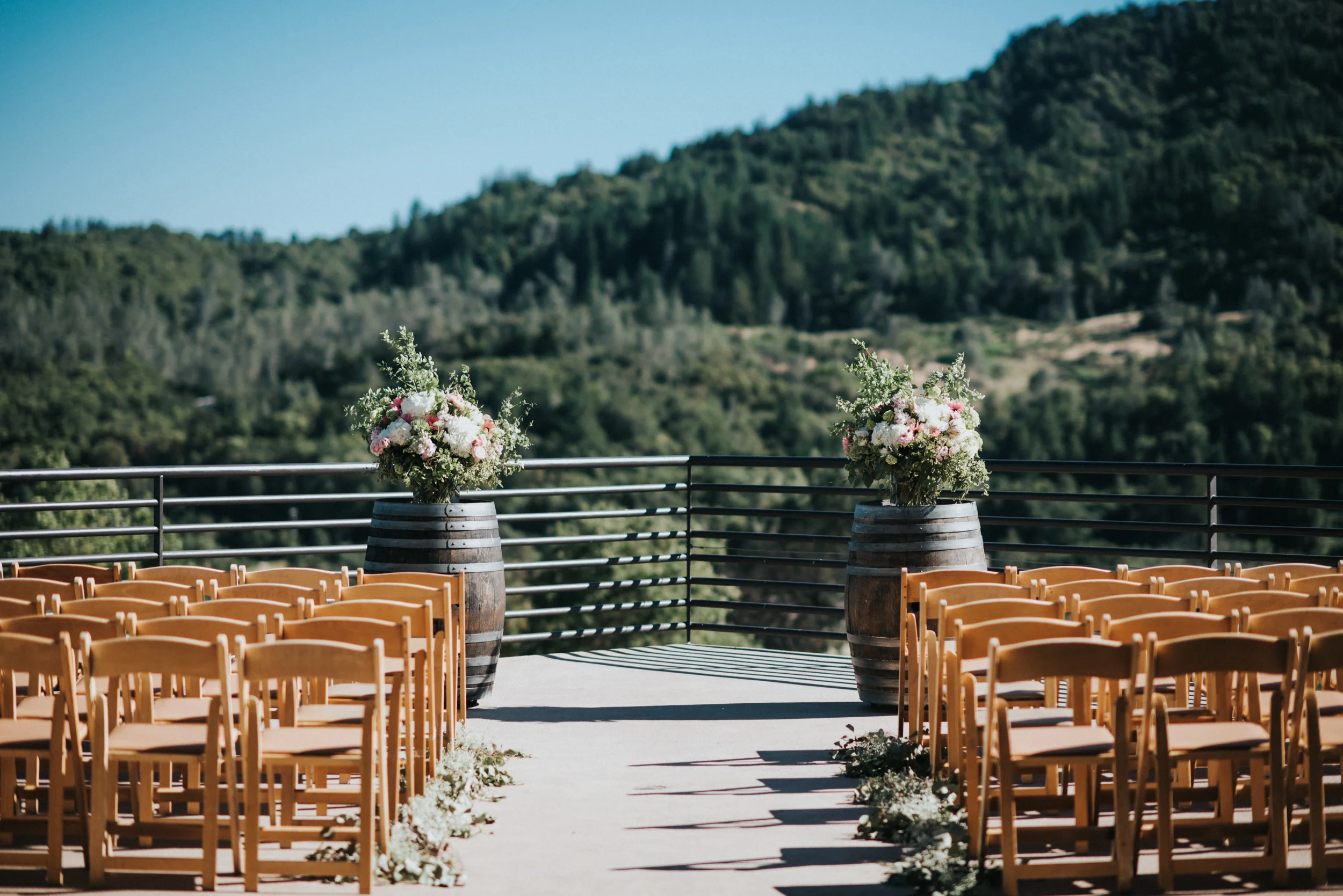 wedding at sbragia family vineyards geyserville california melanie and addison