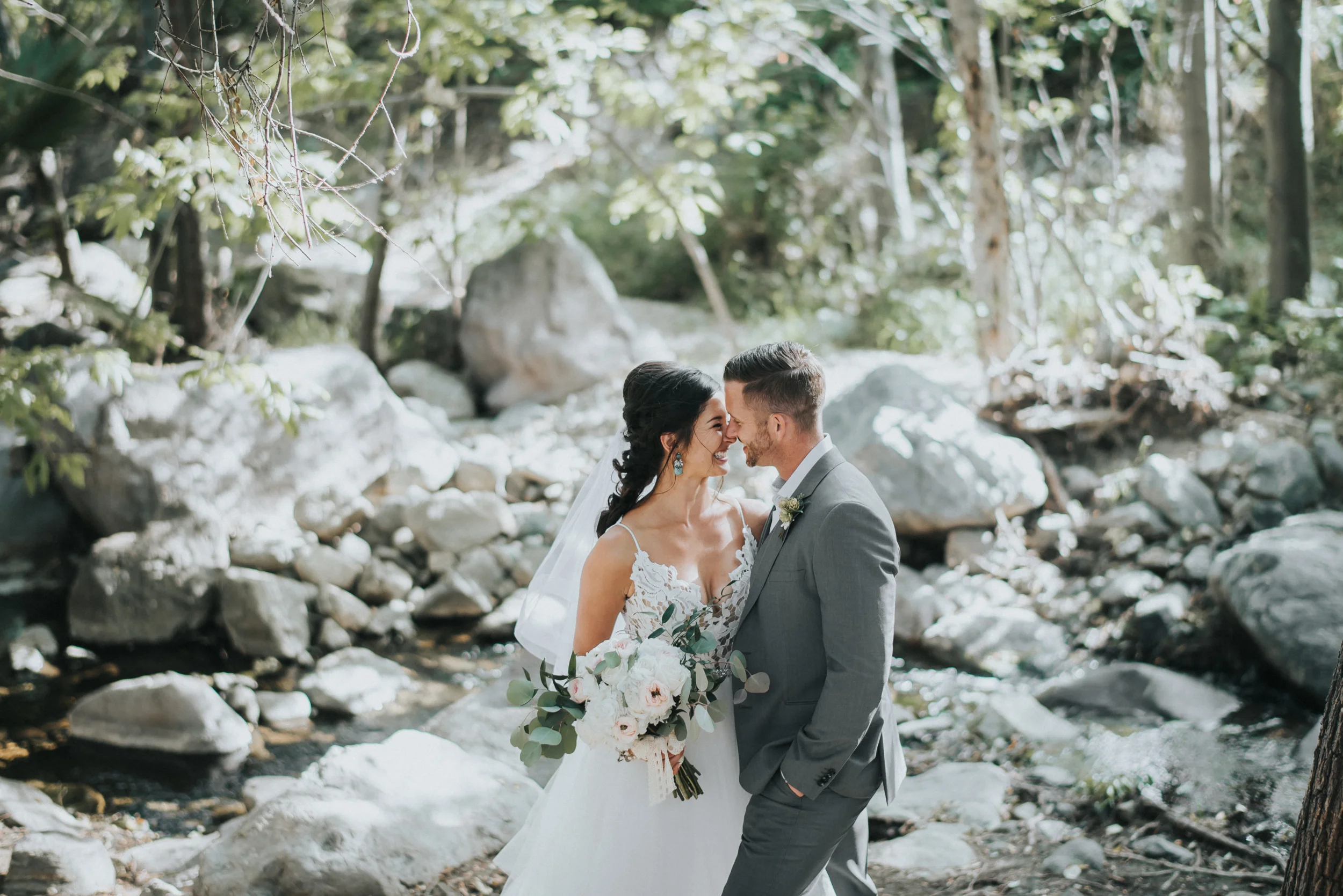 backyard wedding in san dimas california katie and mike