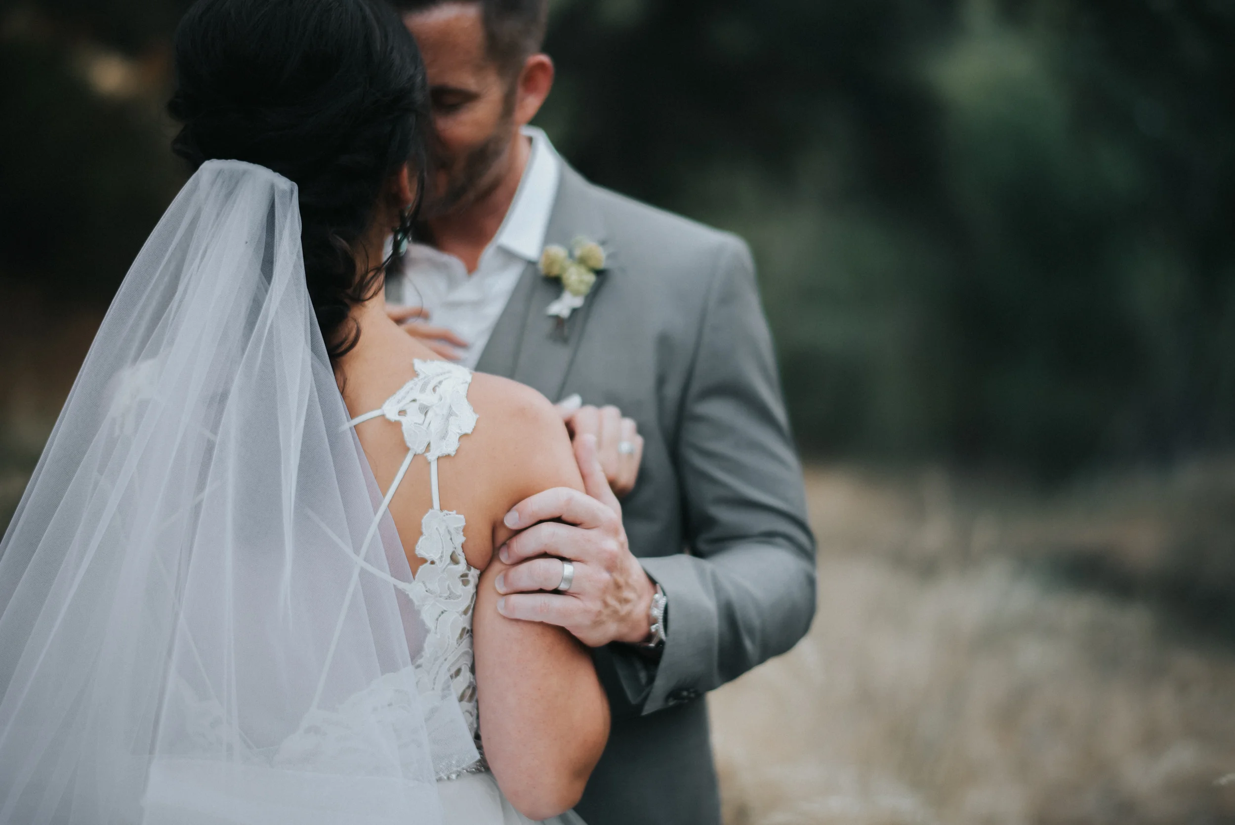 backyard wedding in san dimas california katie and mike