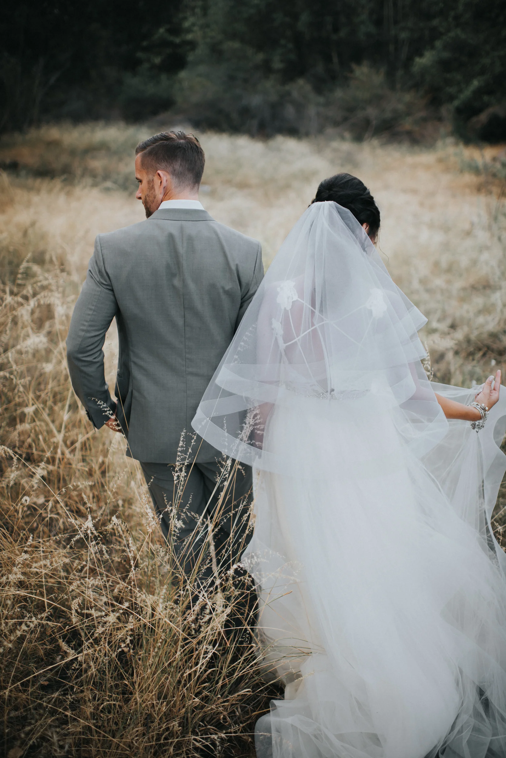 backyard wedding in san dimas california katie and mike