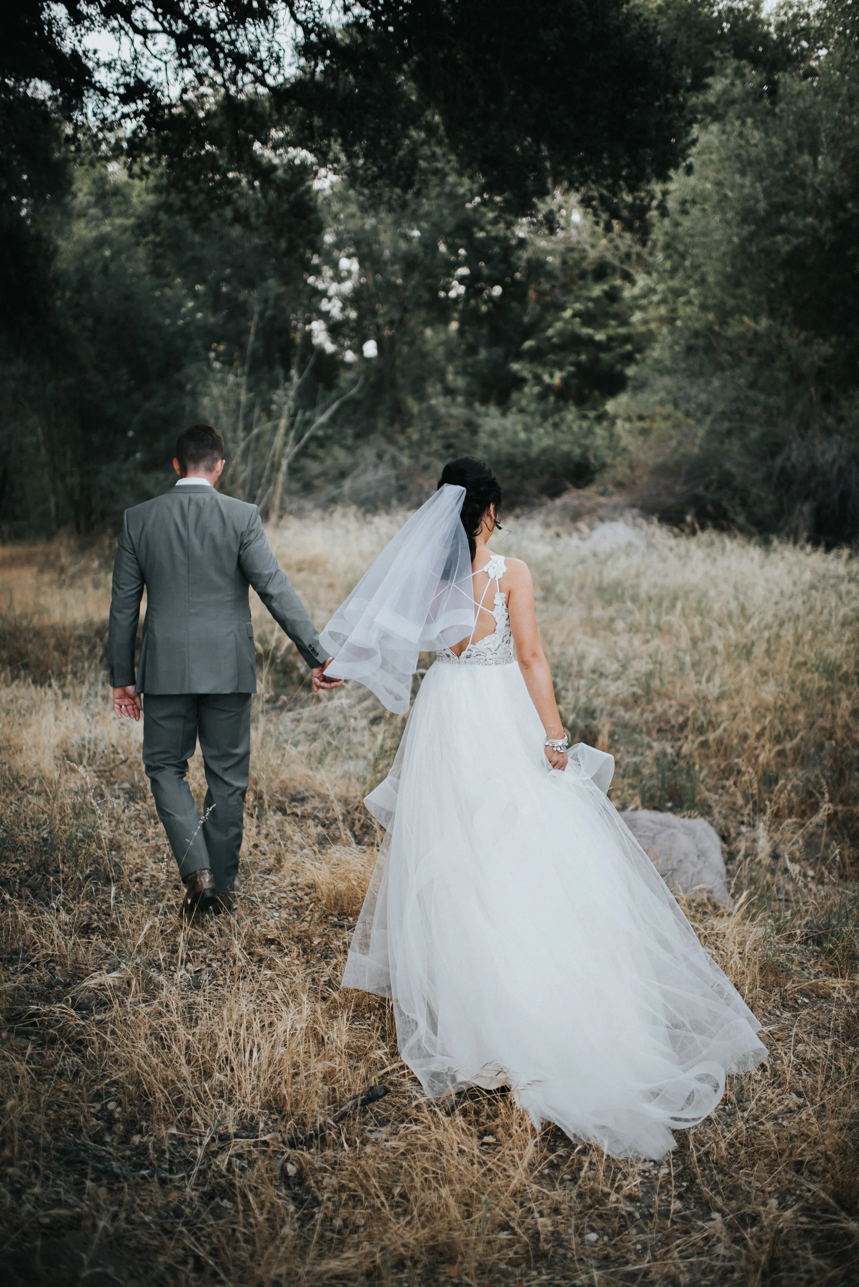 backyard wedding in san dimas california katie and mike