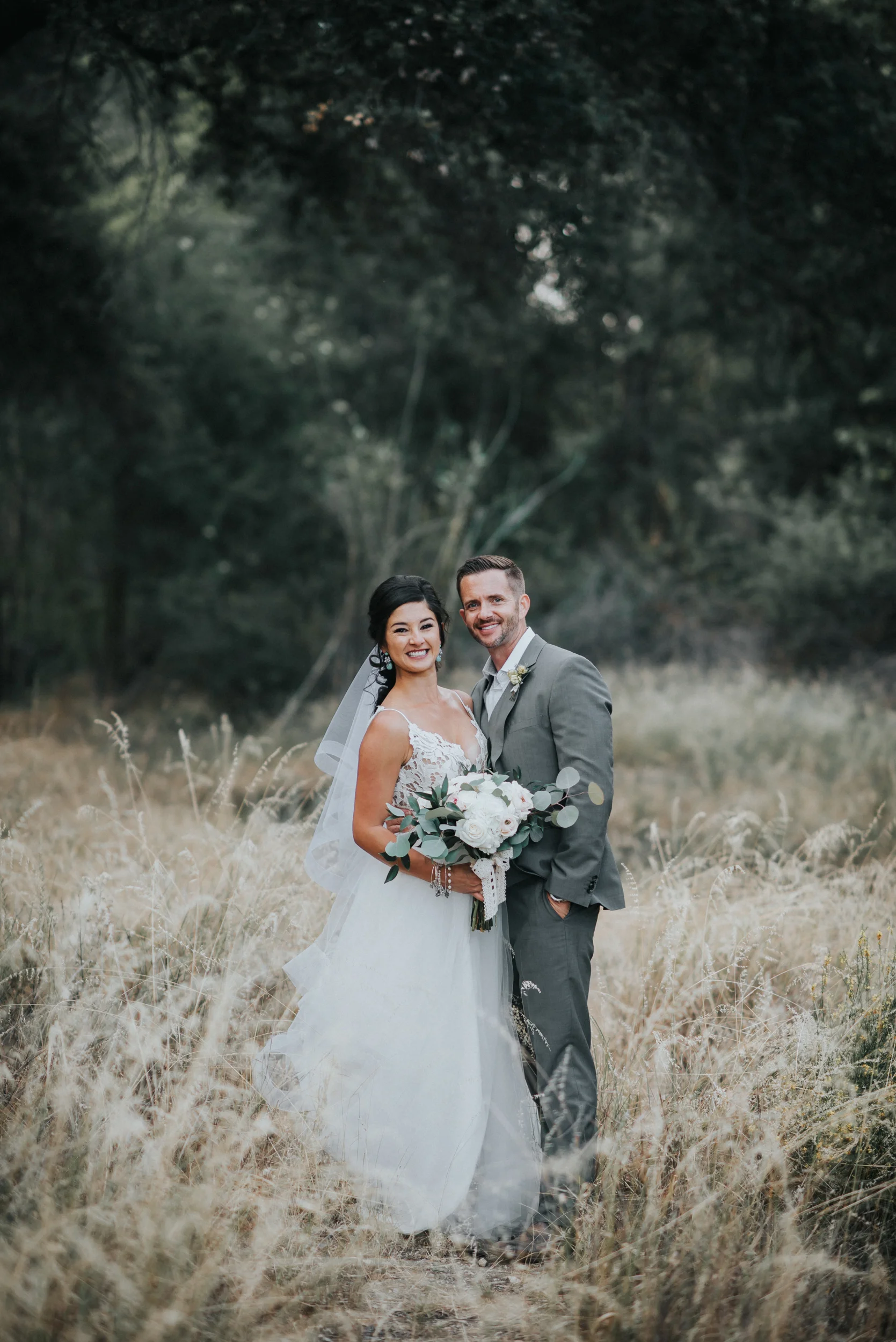 backyard wedding in san dimas california katie and mike