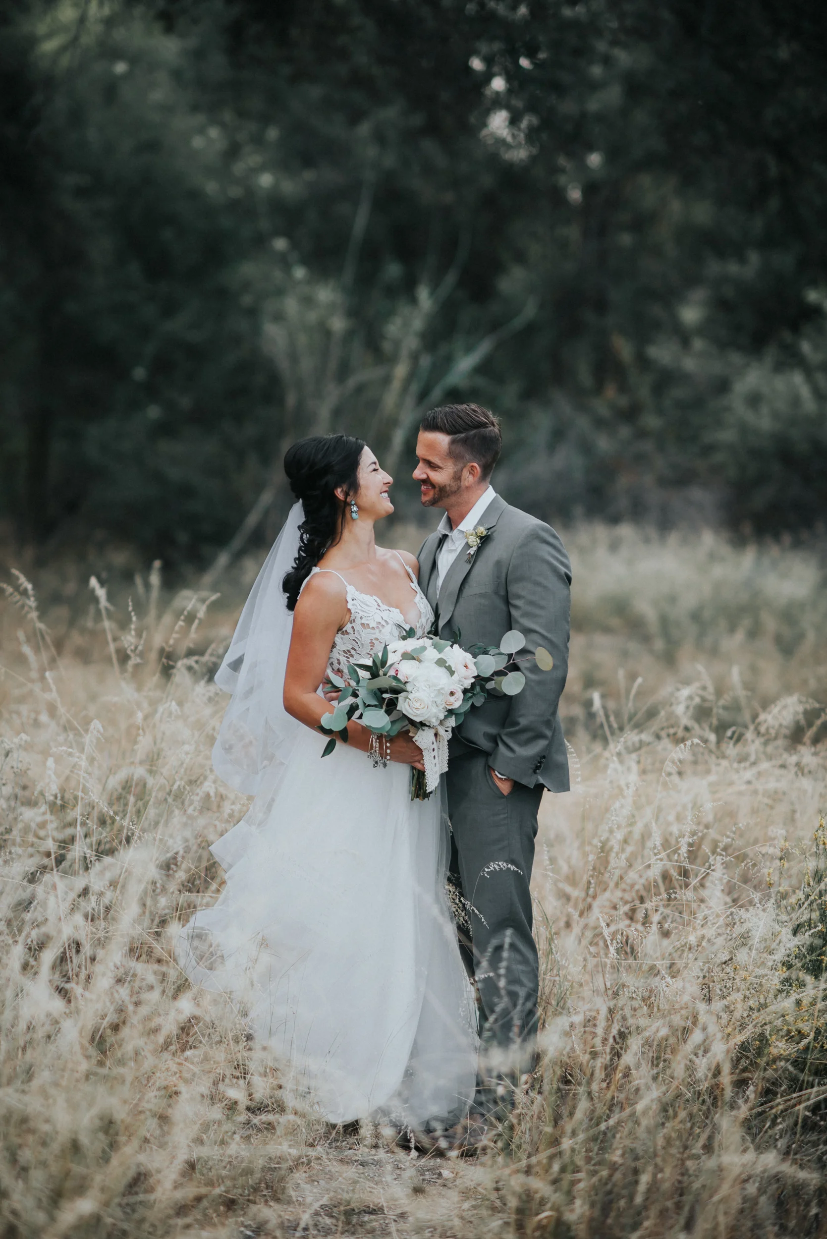 backyard wedding in san dimas california katie and mike