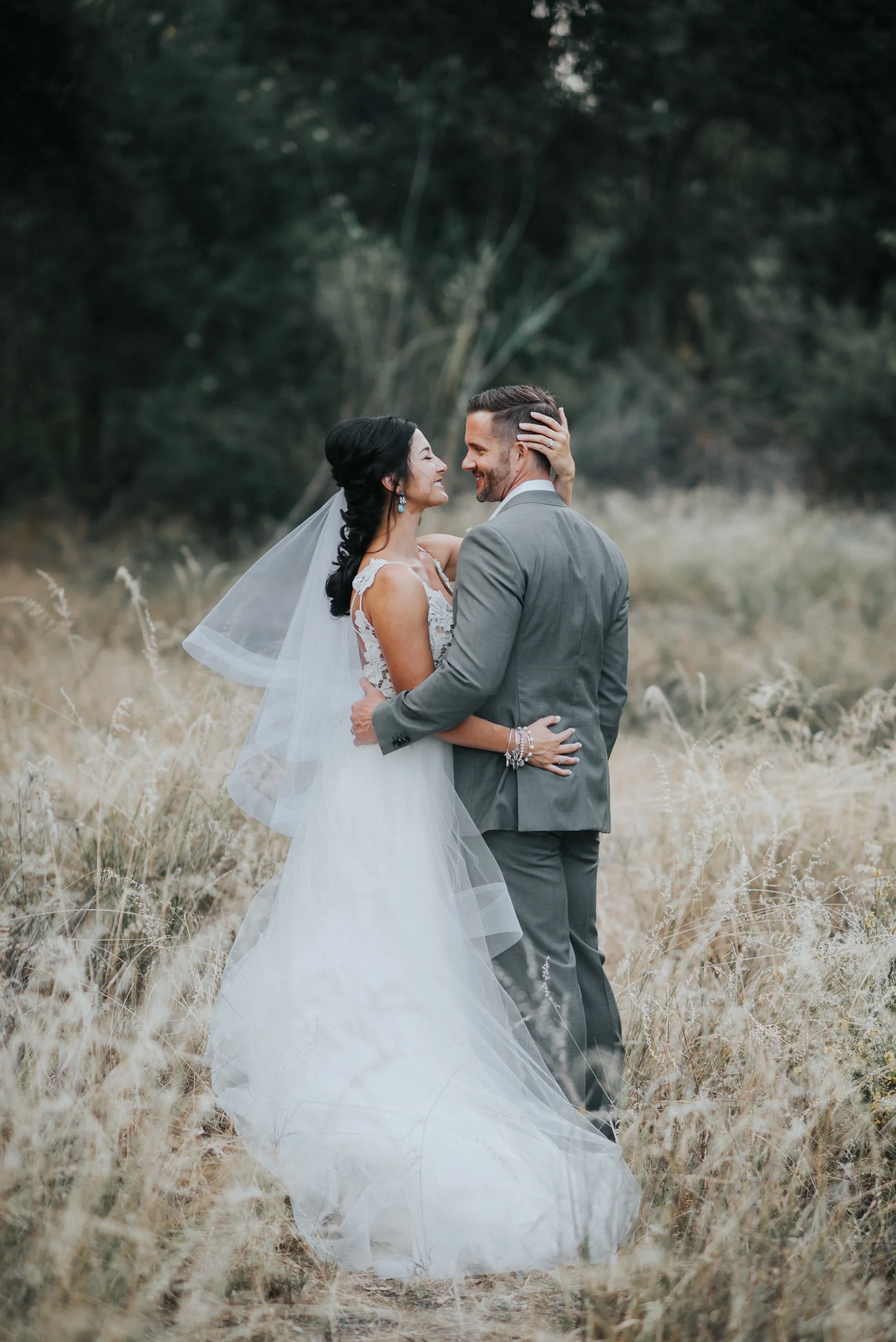 backyard wedding in san dimas california katie and mike