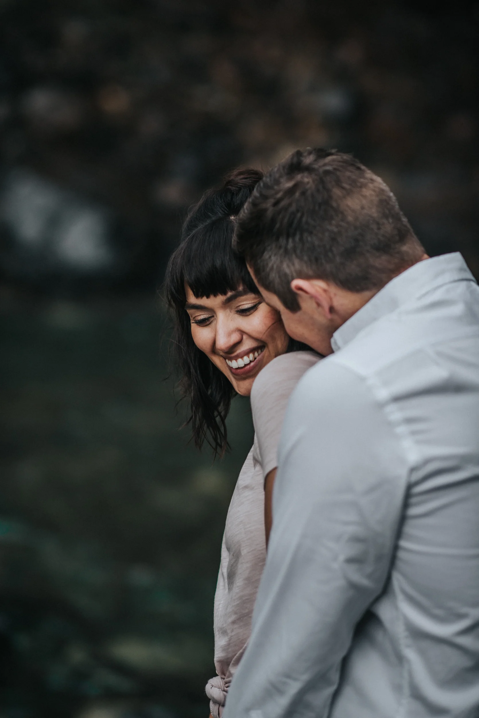 Engagement at Franklin Falls in Snoqualmie Pass, WA | Lauren & JC