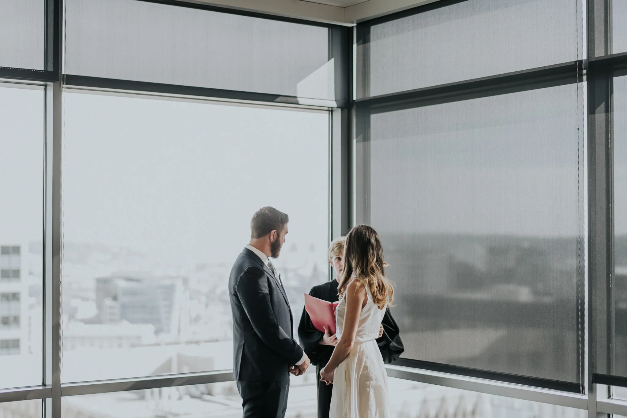 Courthouse Elopement In Downtown Seattle Washington | Taylor & David