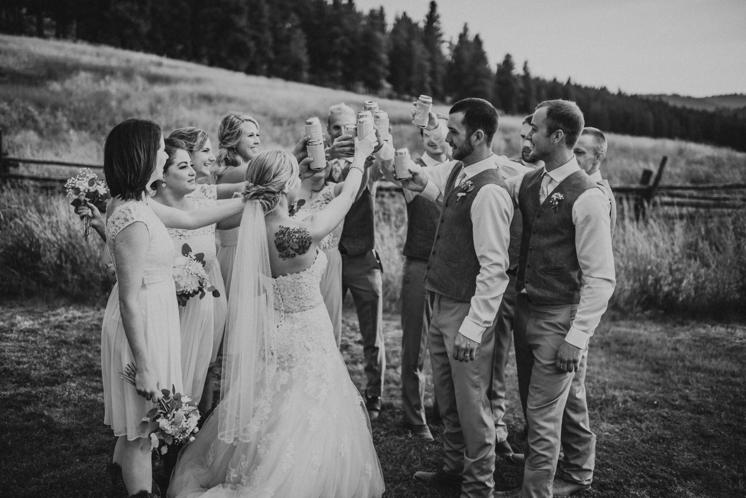 Wedding at The Cattle Barn in Cle Elum Washington | Megan & Ronny
