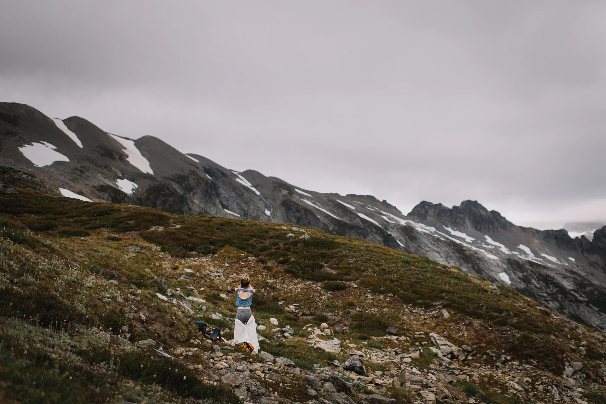 Sahale Arm Elopement In The North Cascades, Washington | Taylor & David